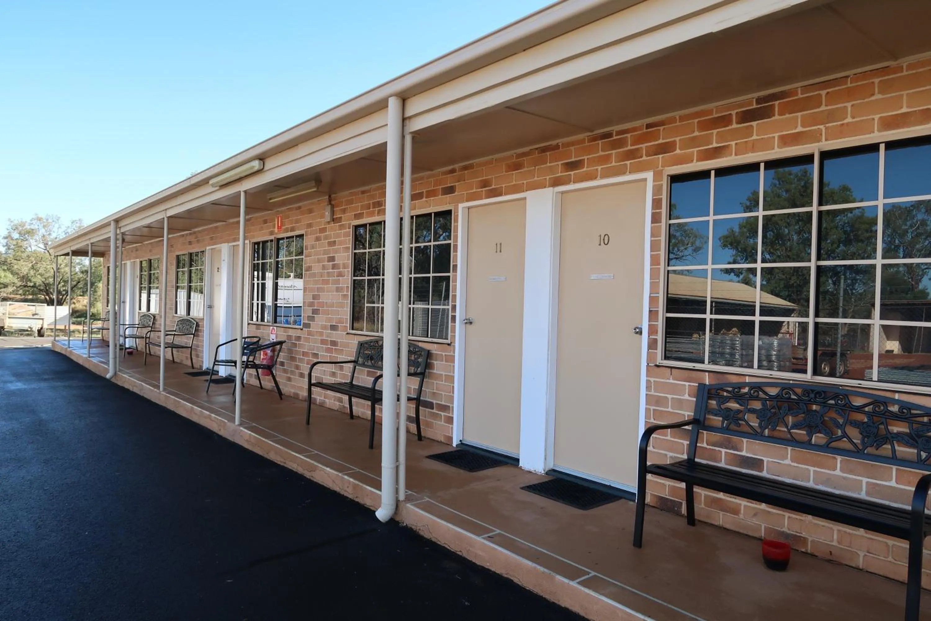 Balcony/Terrace in Charleville Waltzing Matilda Motor Inn
