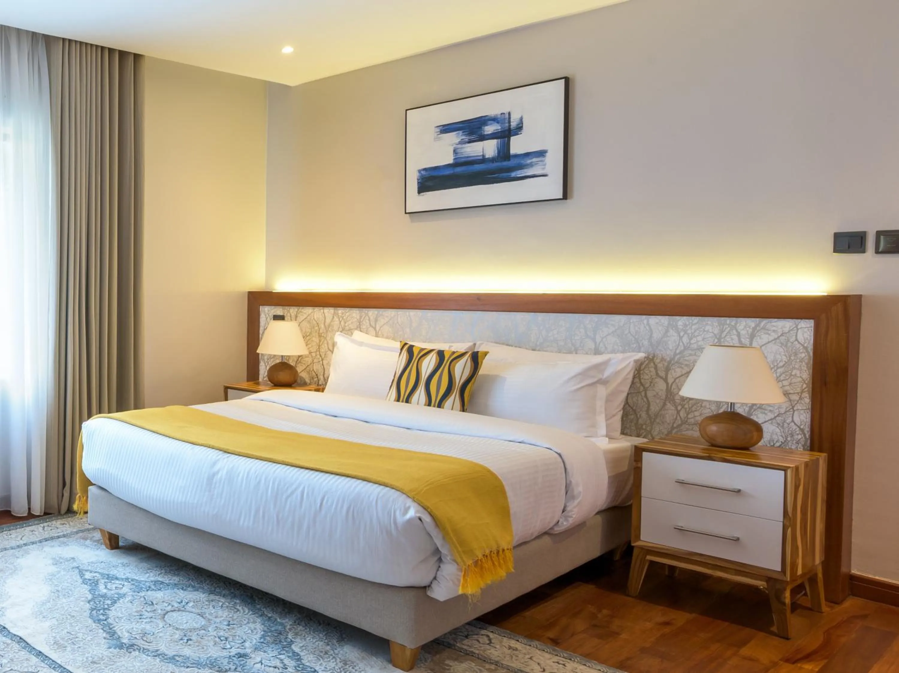 Bedroom, Bed in Deerpark Luxury Stays