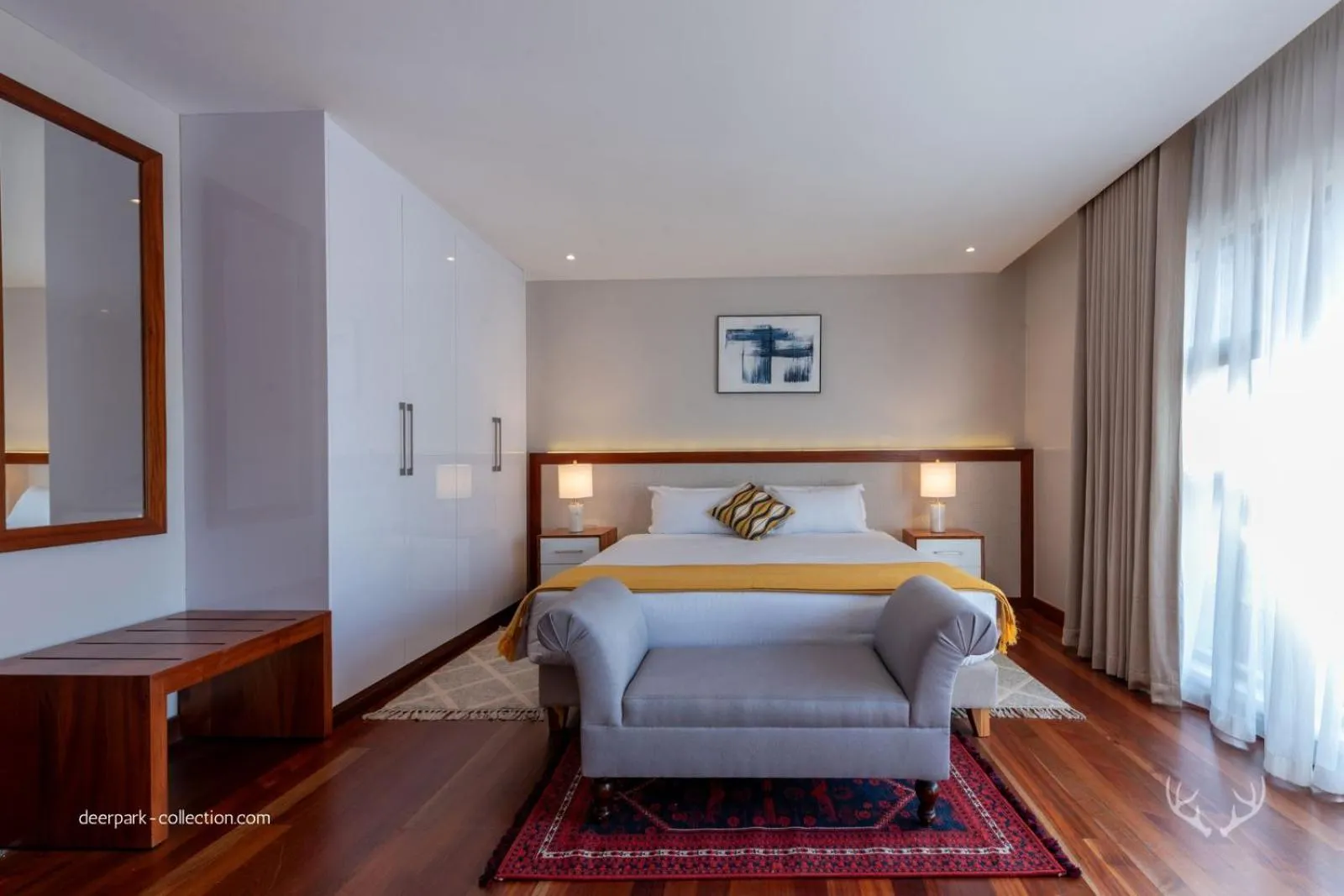 Bed in Deerpark Luxury Stays