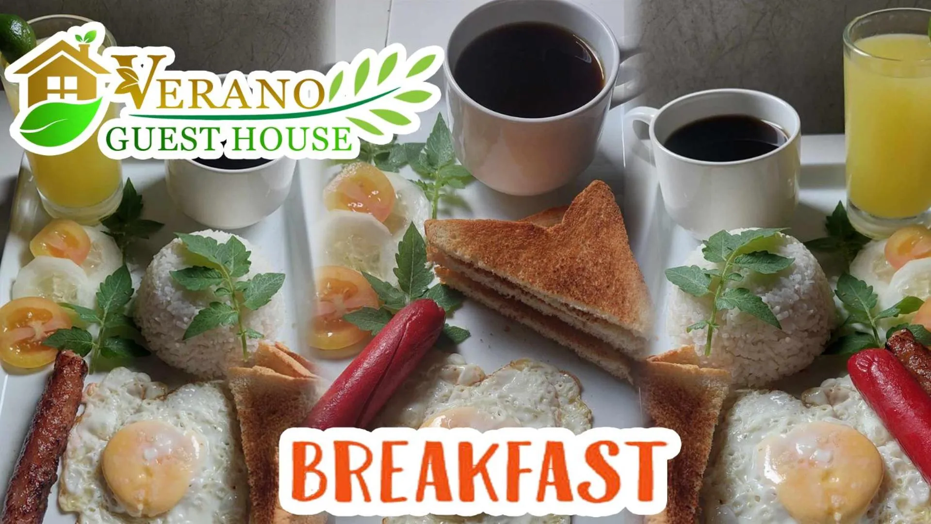 Food and drinks in Verano GuestHouse