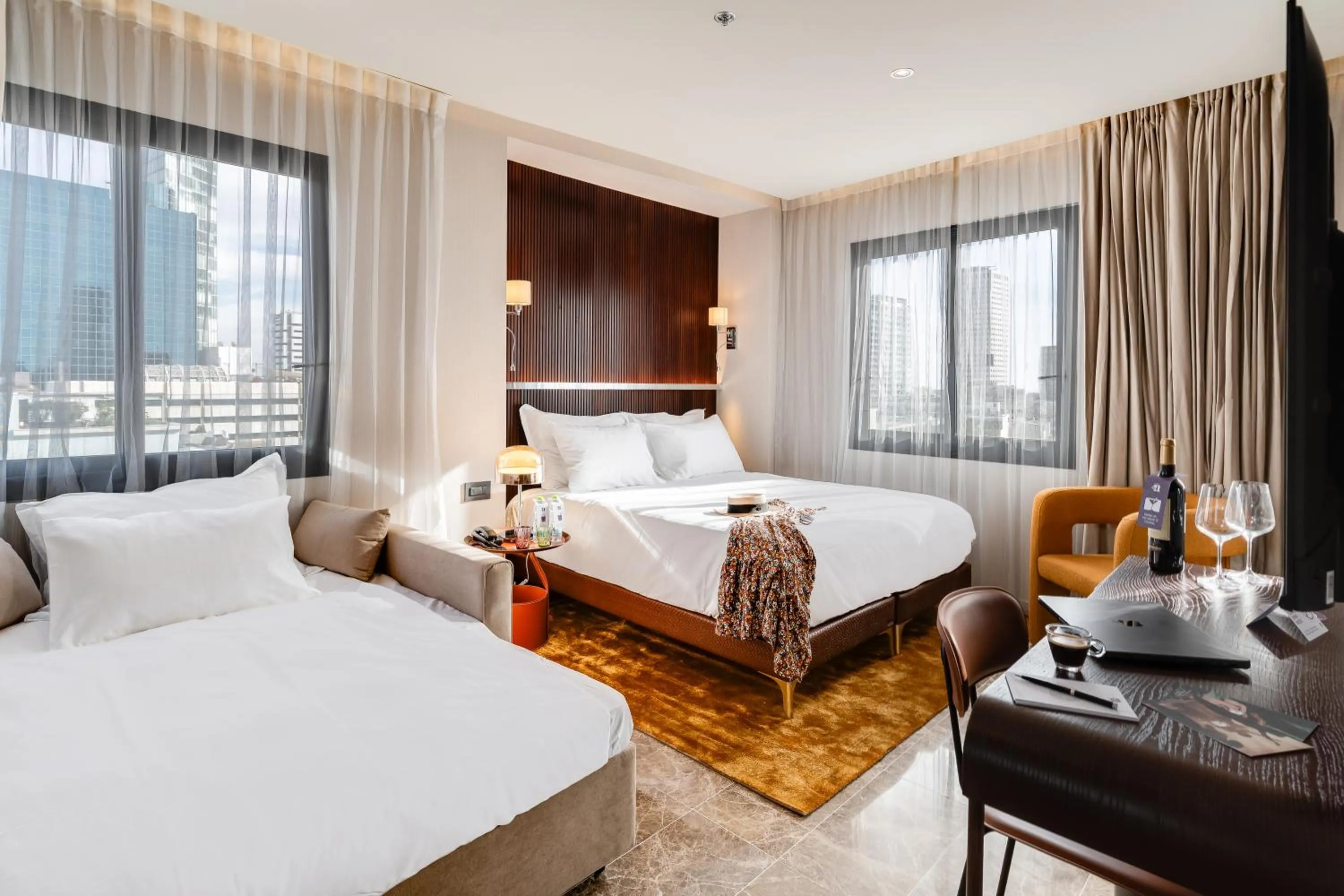 Bedroom, Bed in Fiori 41-By Adam Hotels