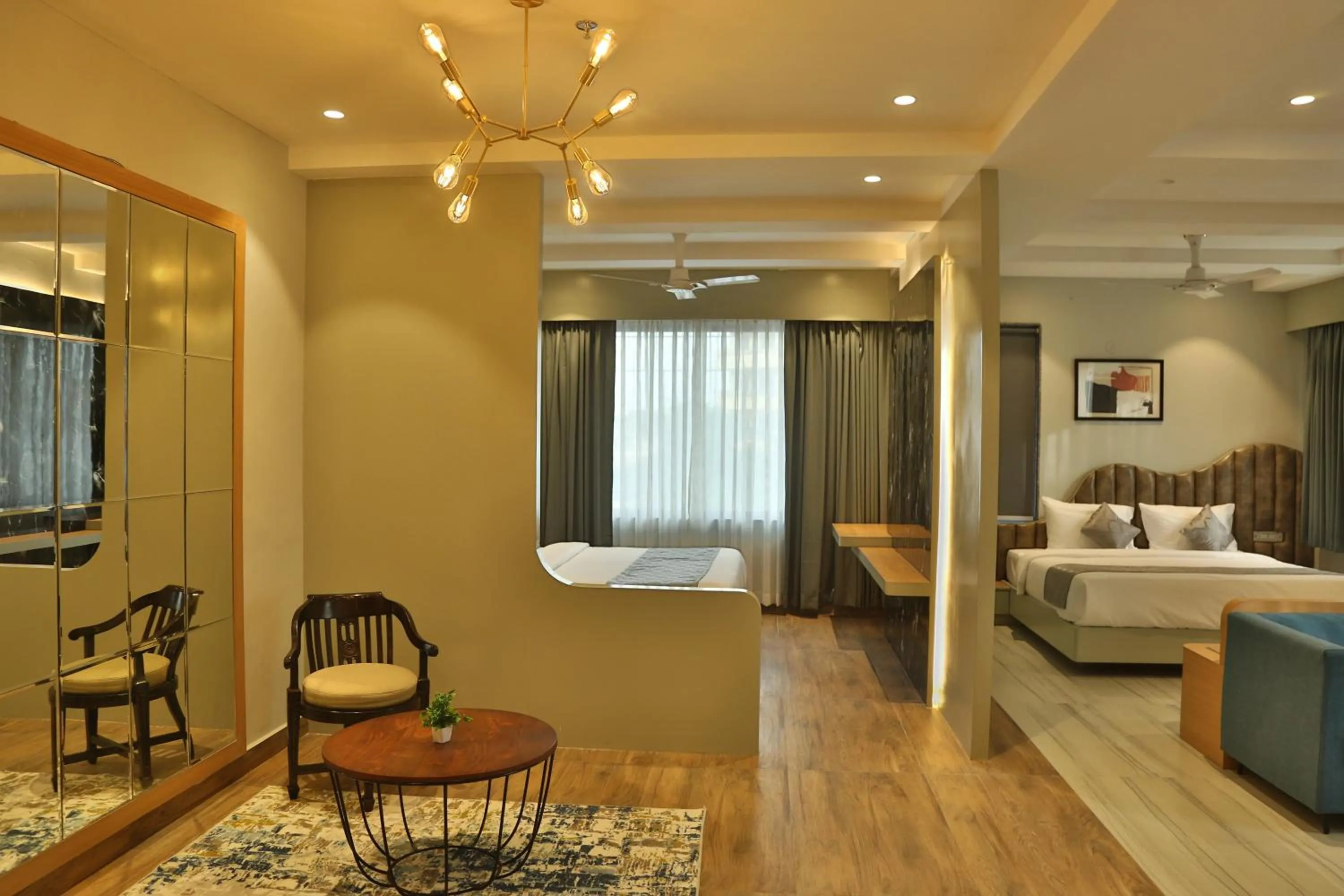 Bed in Cosmos Westend City Centre