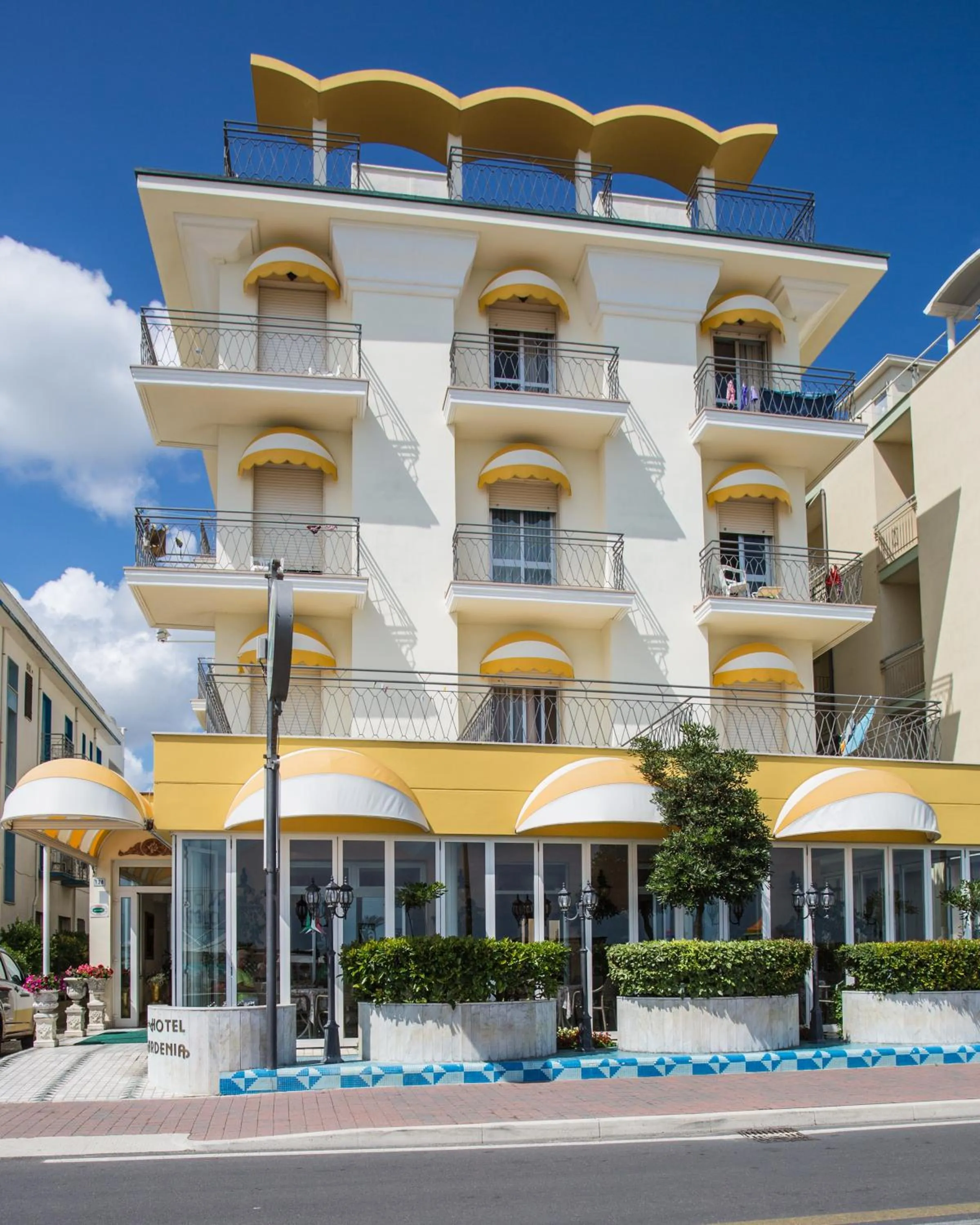Facade/entrance in Hotel Gardenia