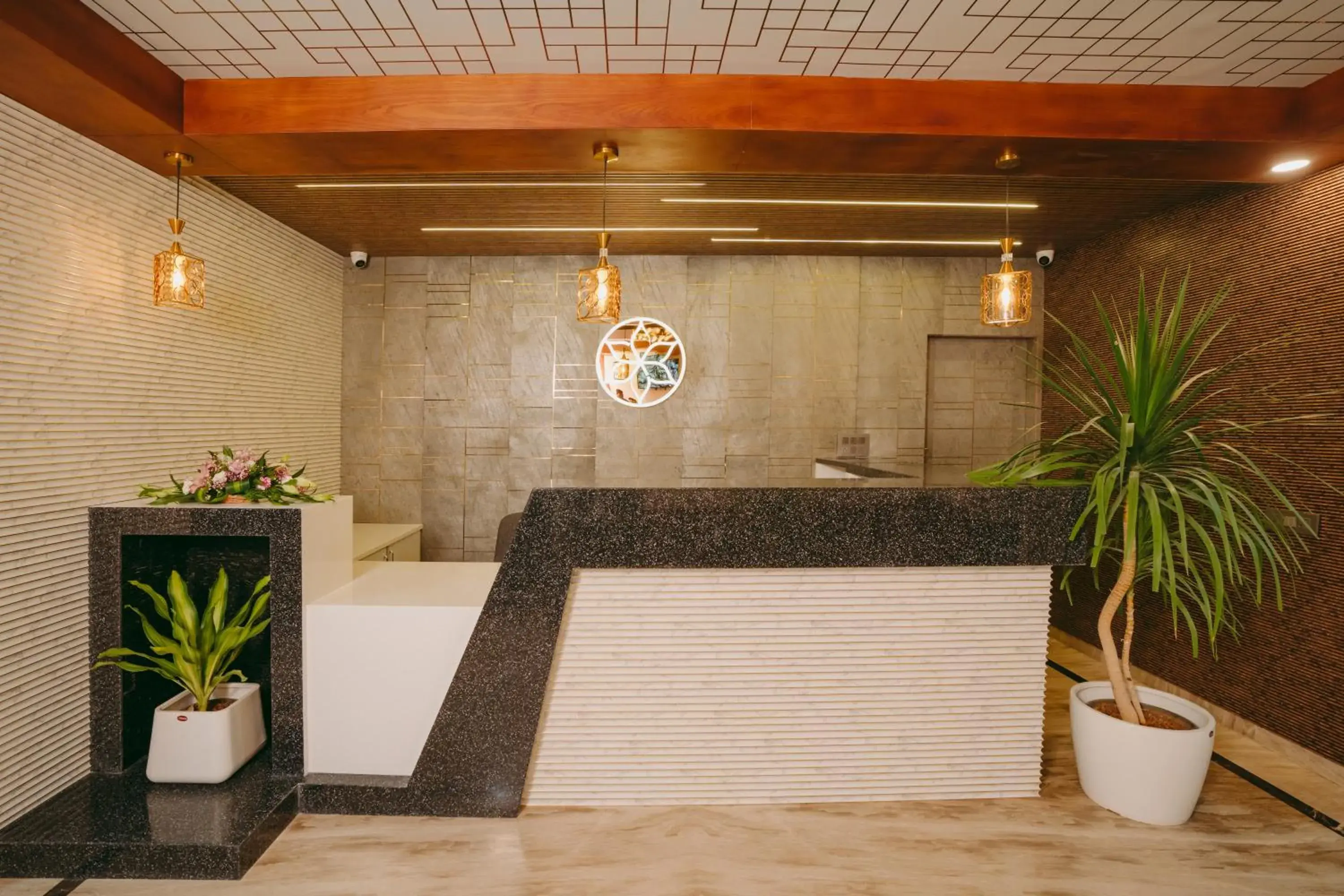 Lobby or reception in Saavees Residency Lobby or reception in Saavees Residency