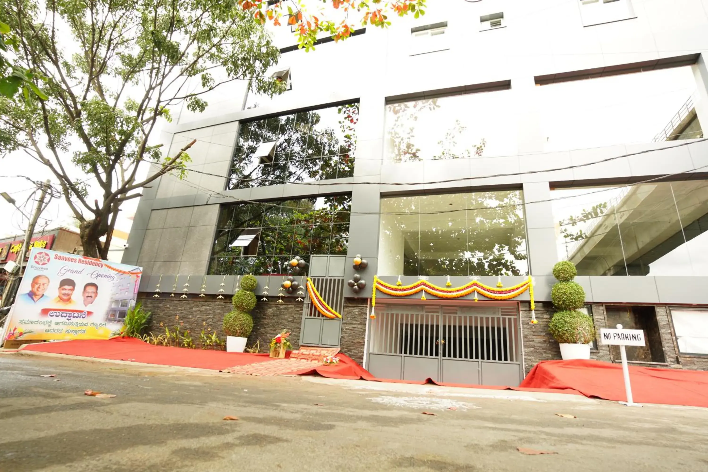 Property building in Saavees Residency Property building in Saavees Residency