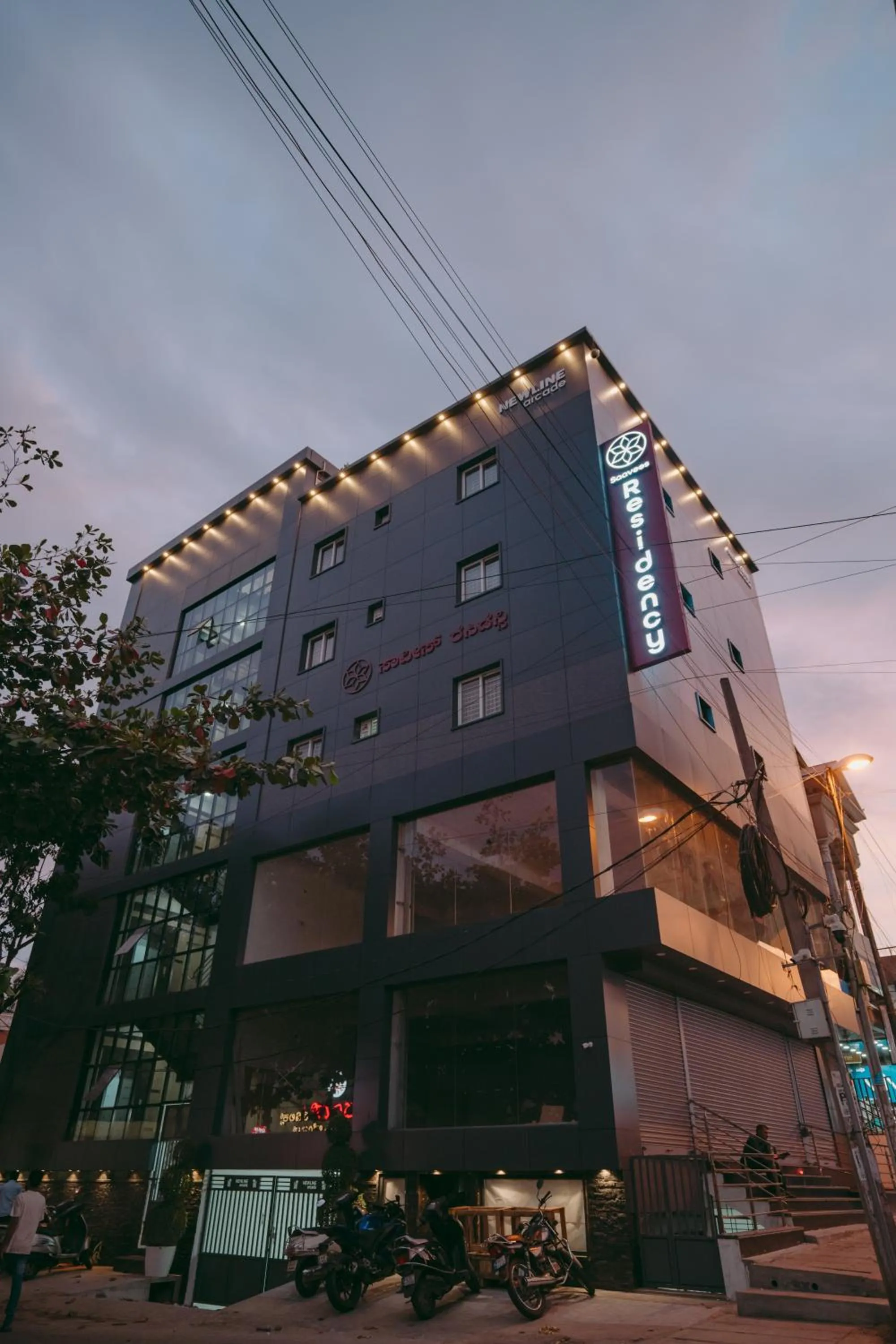 Property building in Saavees Residency