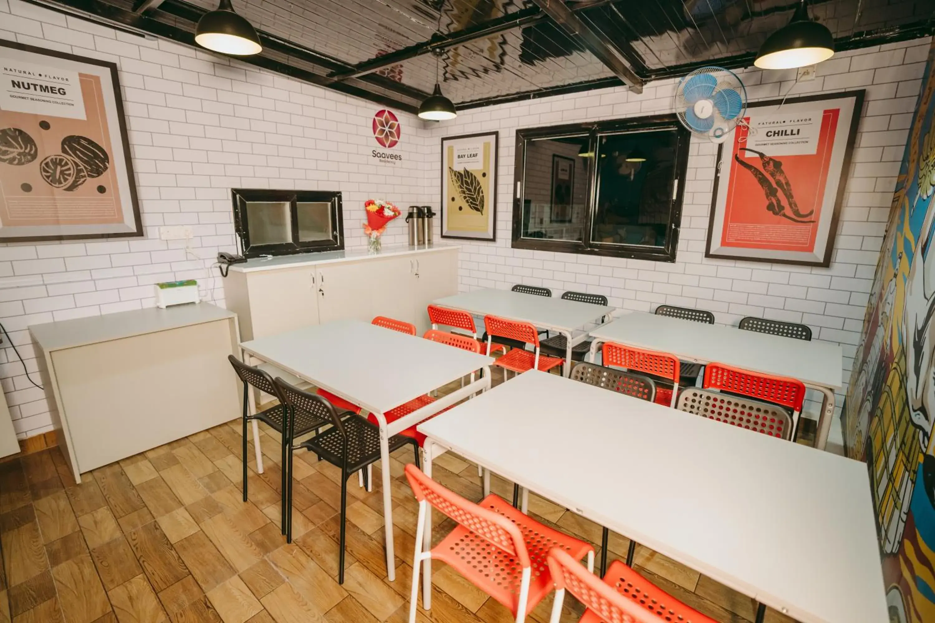 Dining area in Saavees Residency Dining area in Saavees Residency