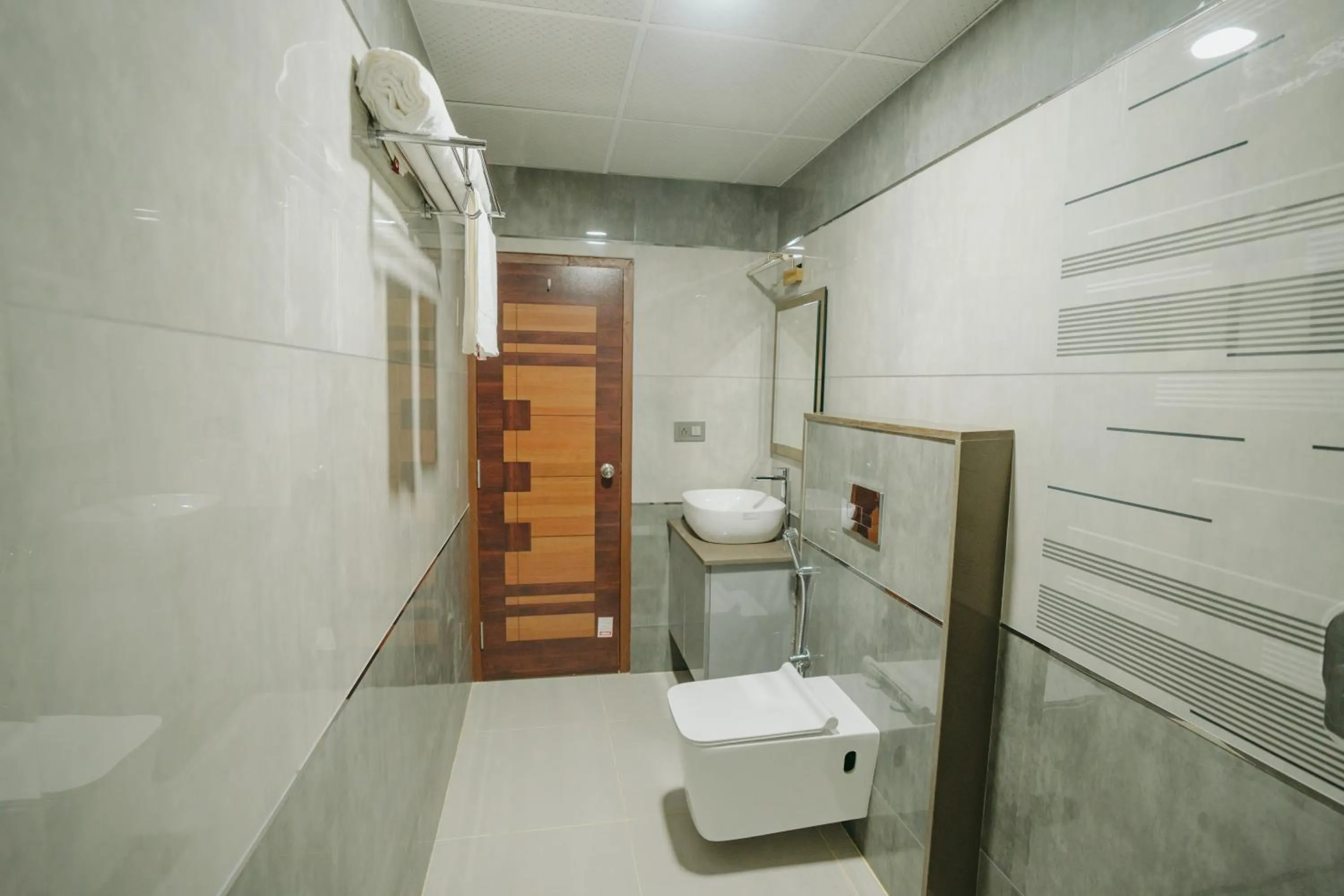 Shower in Saavees Residency