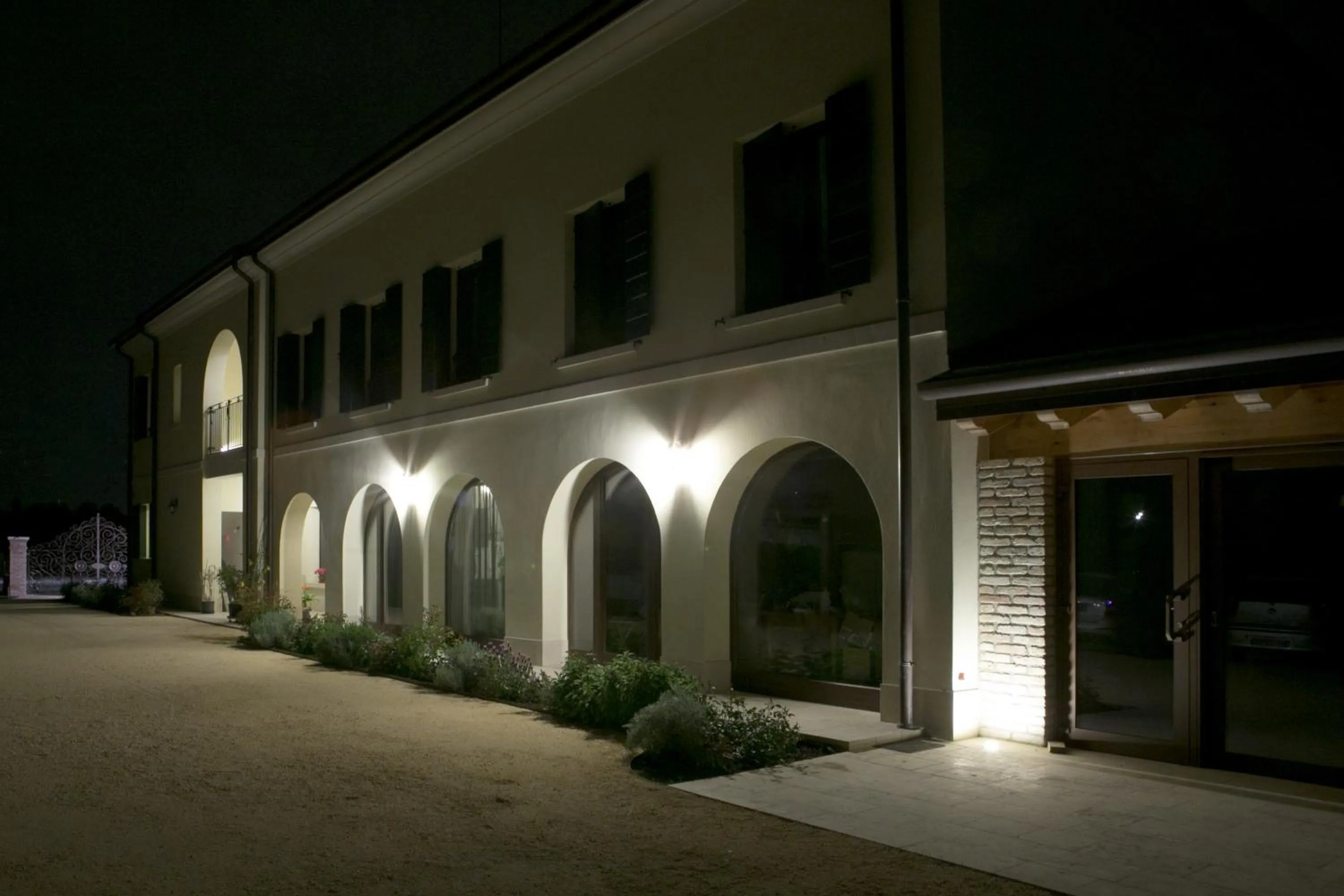 Facade/entrance in Ca' Gemma