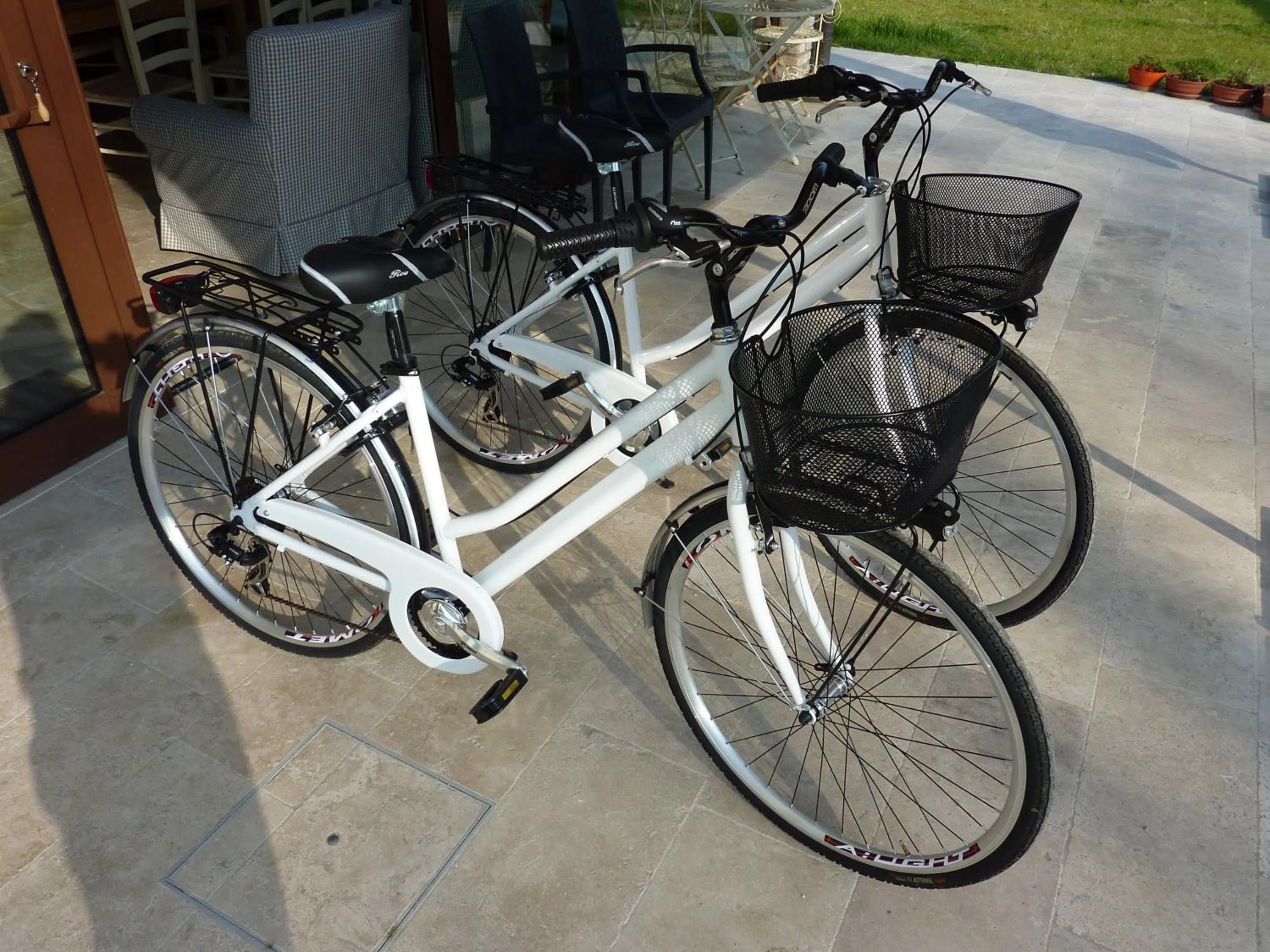 Cycling in Ca' Gemma