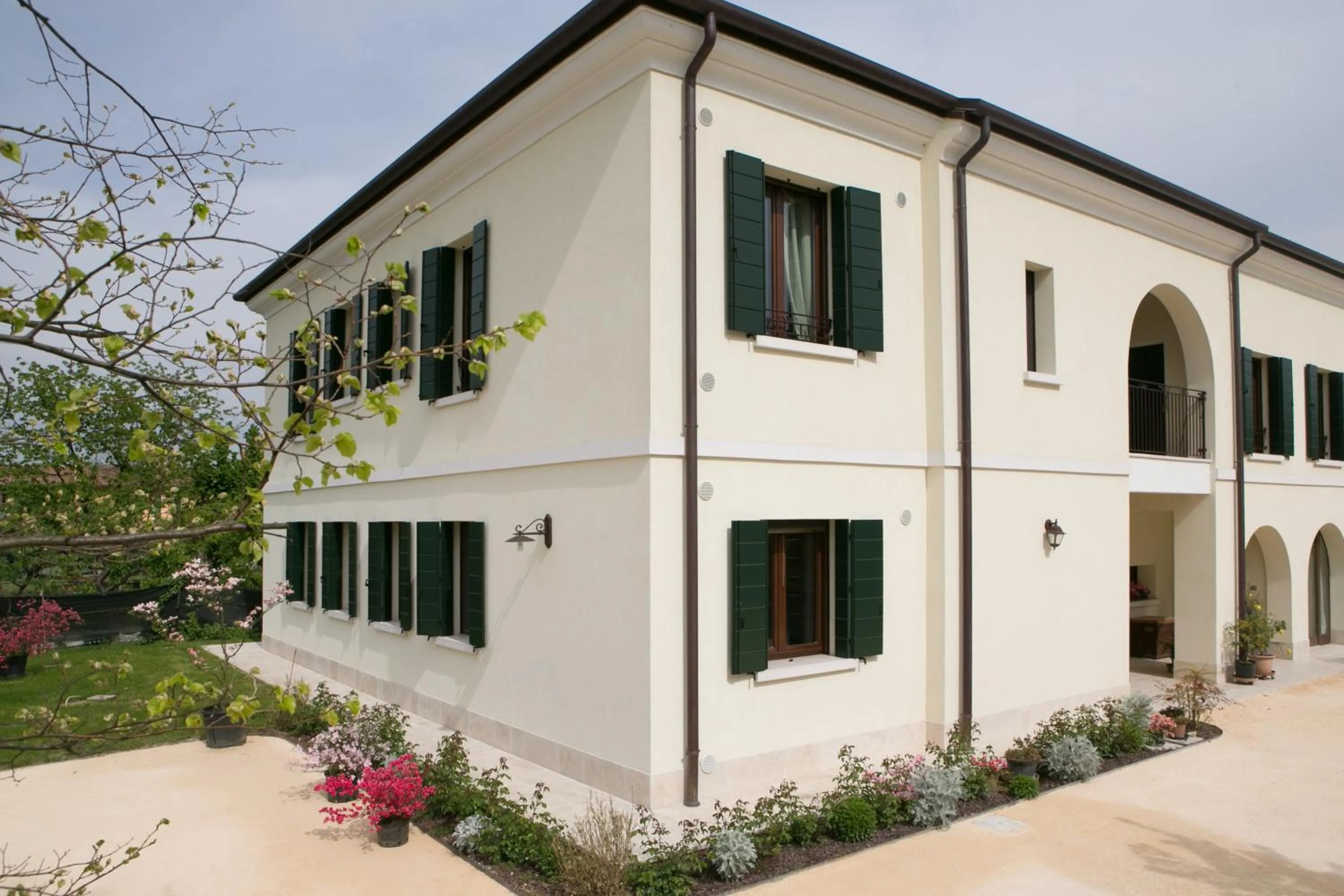 Facade/entrance in Ca' Gemma