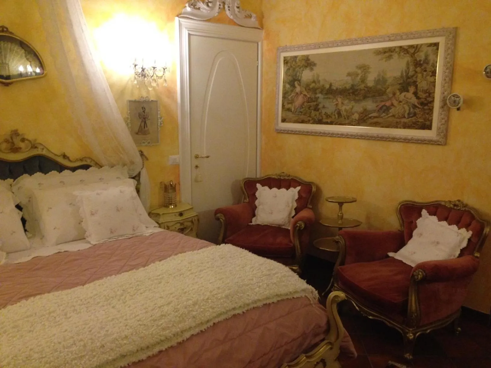 Bed in La maison delle favole