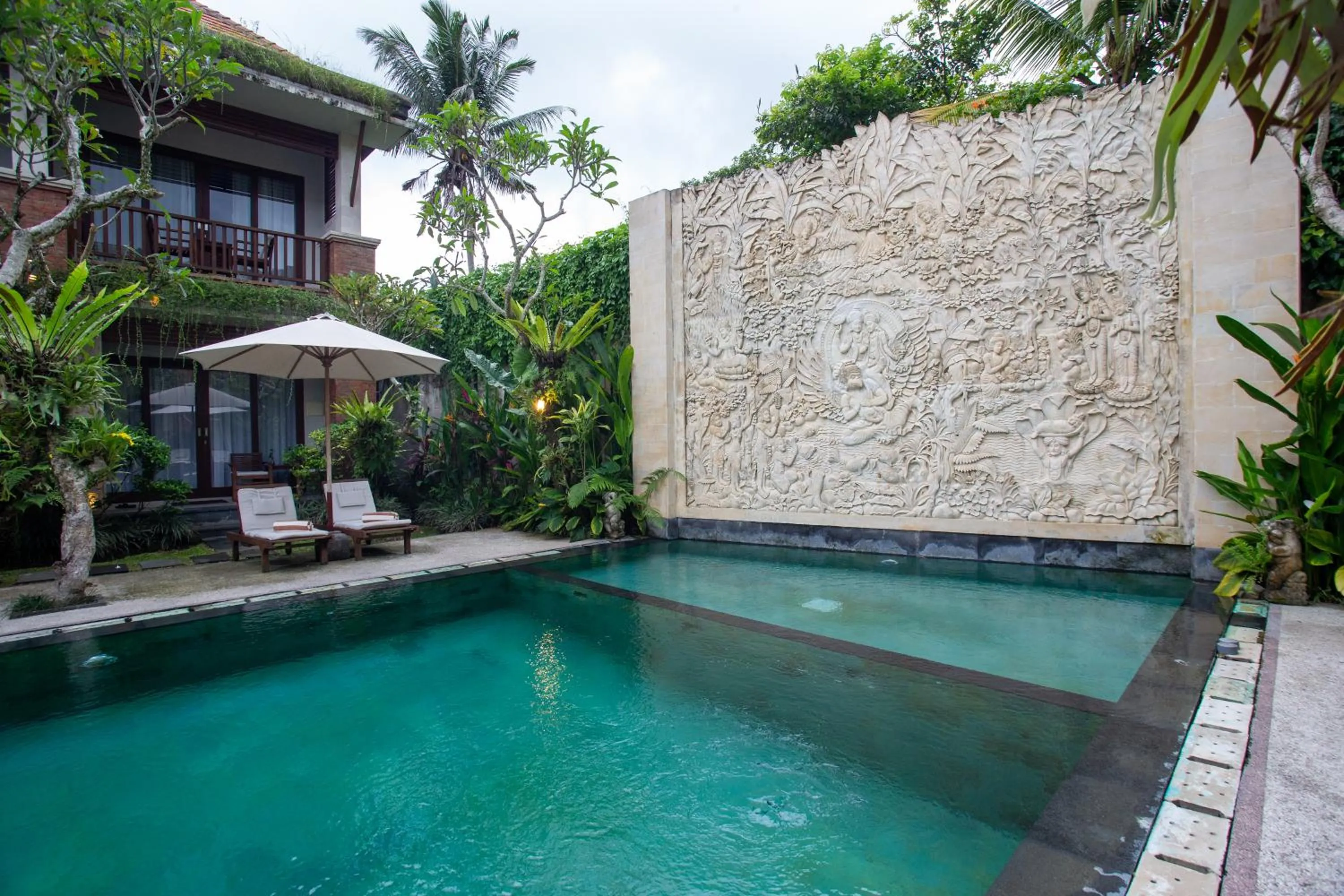 Swimming pool in Awatara Boutique Resort Ubud