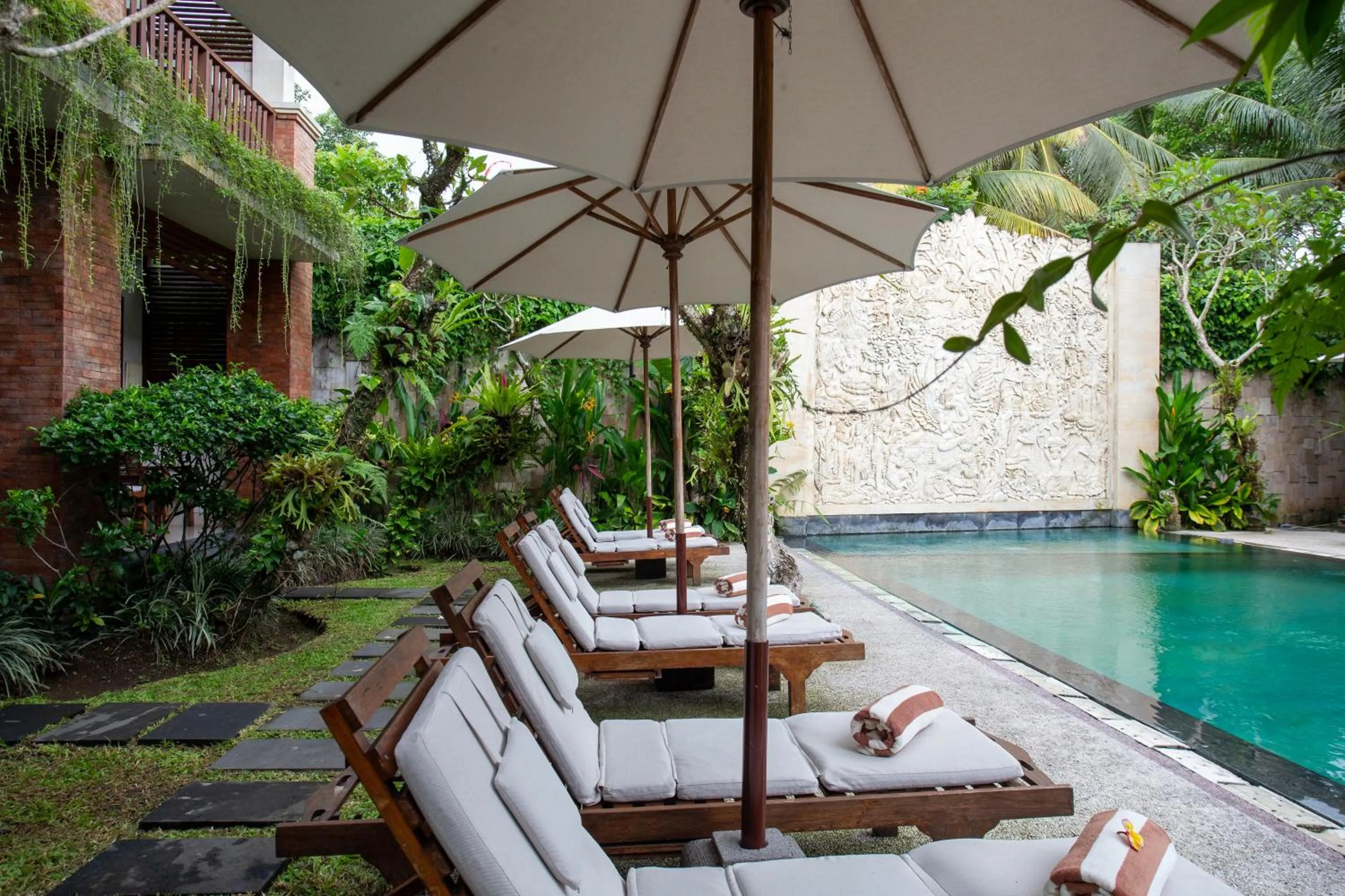Swimming pool in Awatara Boutique Resort Ubud