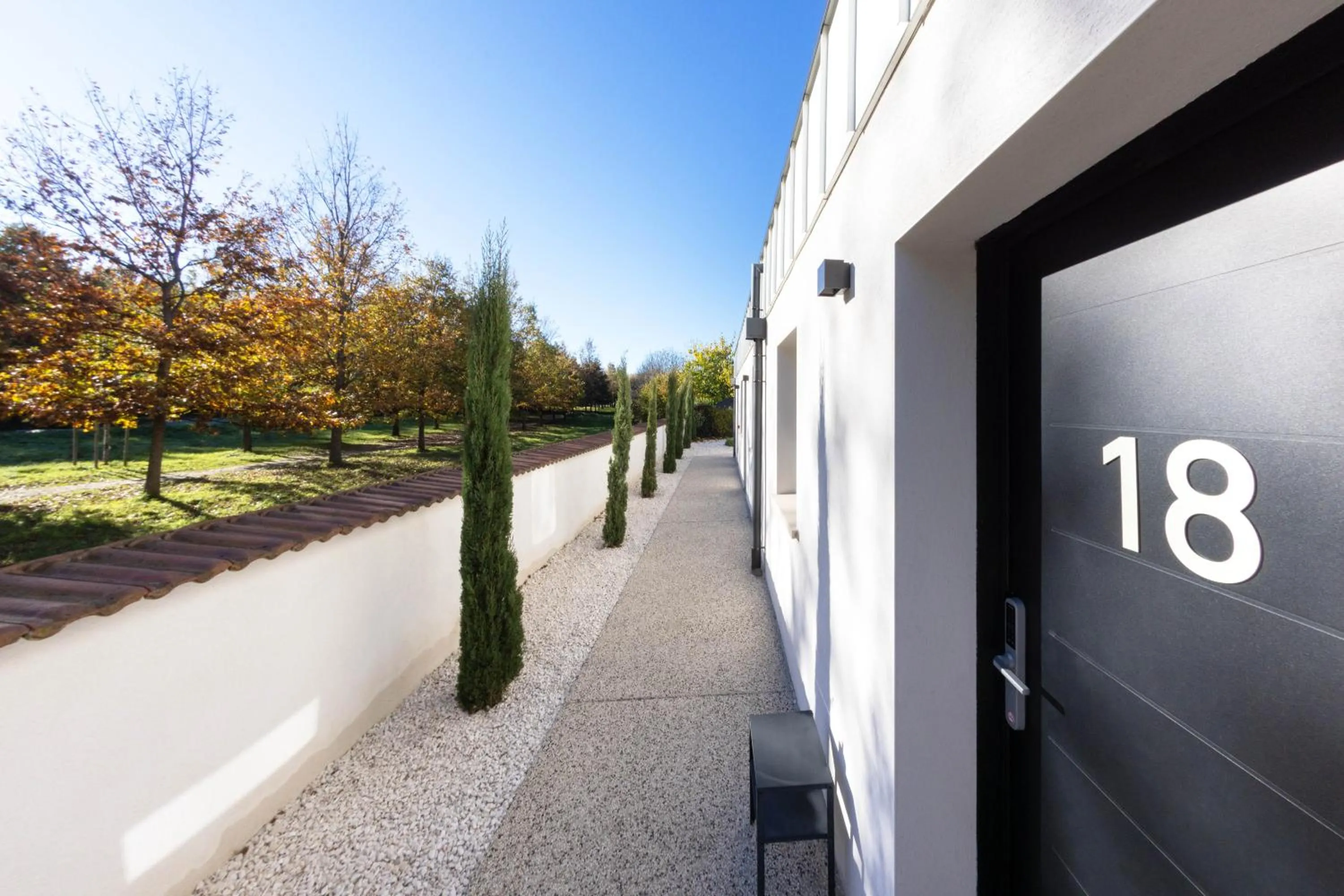 Garden in Appart Hôtel Coraline - Genas Lyon Eurexpo