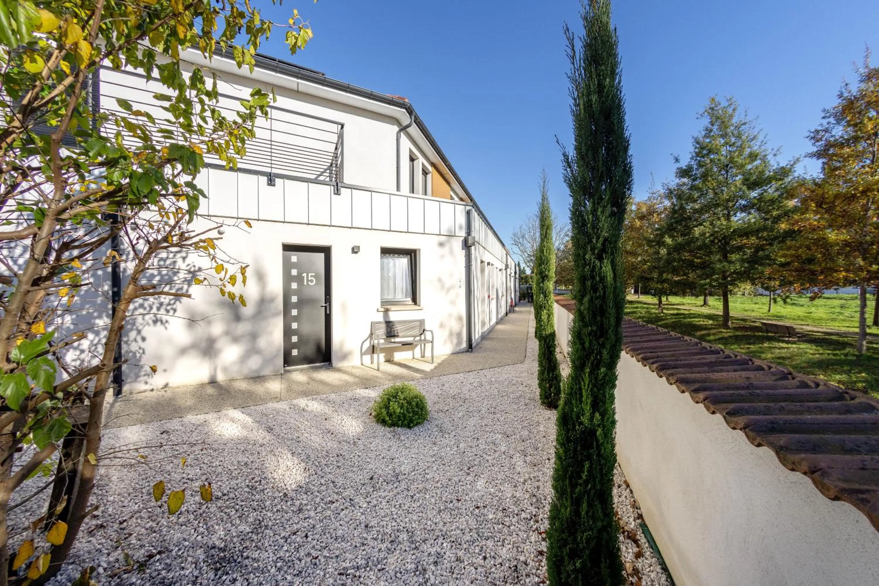 Garden in Appart Hôtel Coraline - Genas Lyon Eurexpo