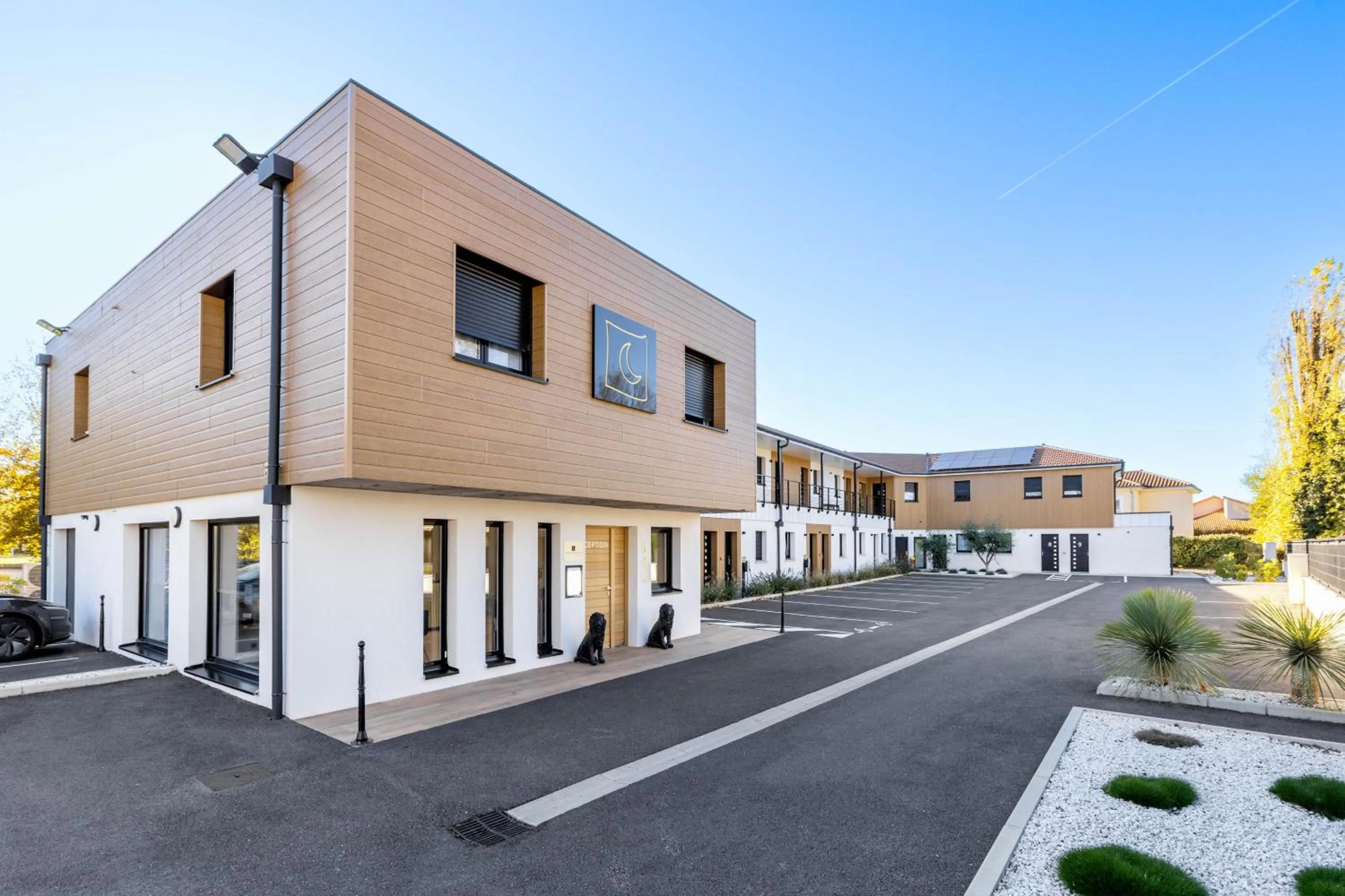 Parking in Appart Hôtel Coraline - Genas Lyon Eurexpo