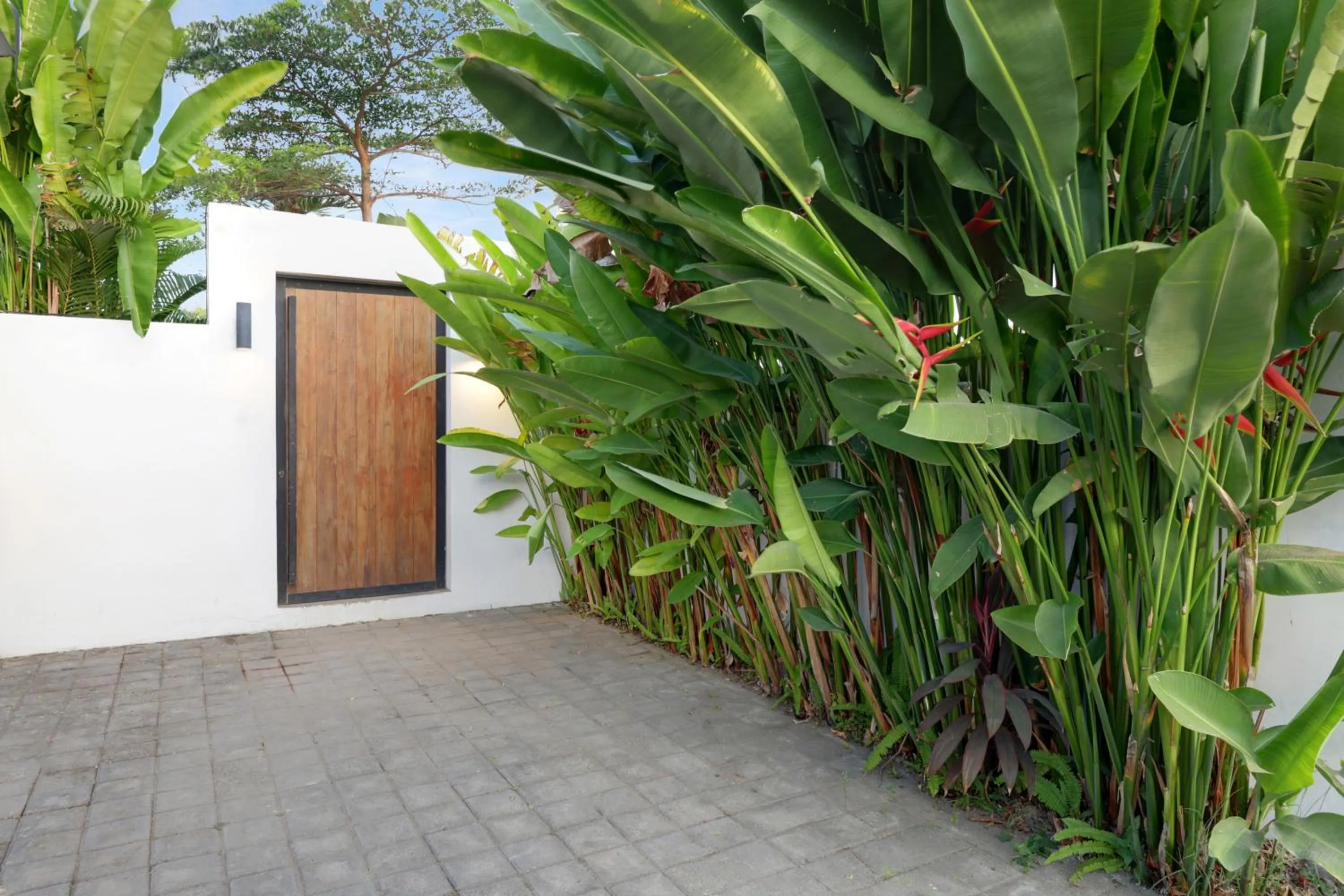 Facade/entrance in Garden Villa Pererenan by BREIG