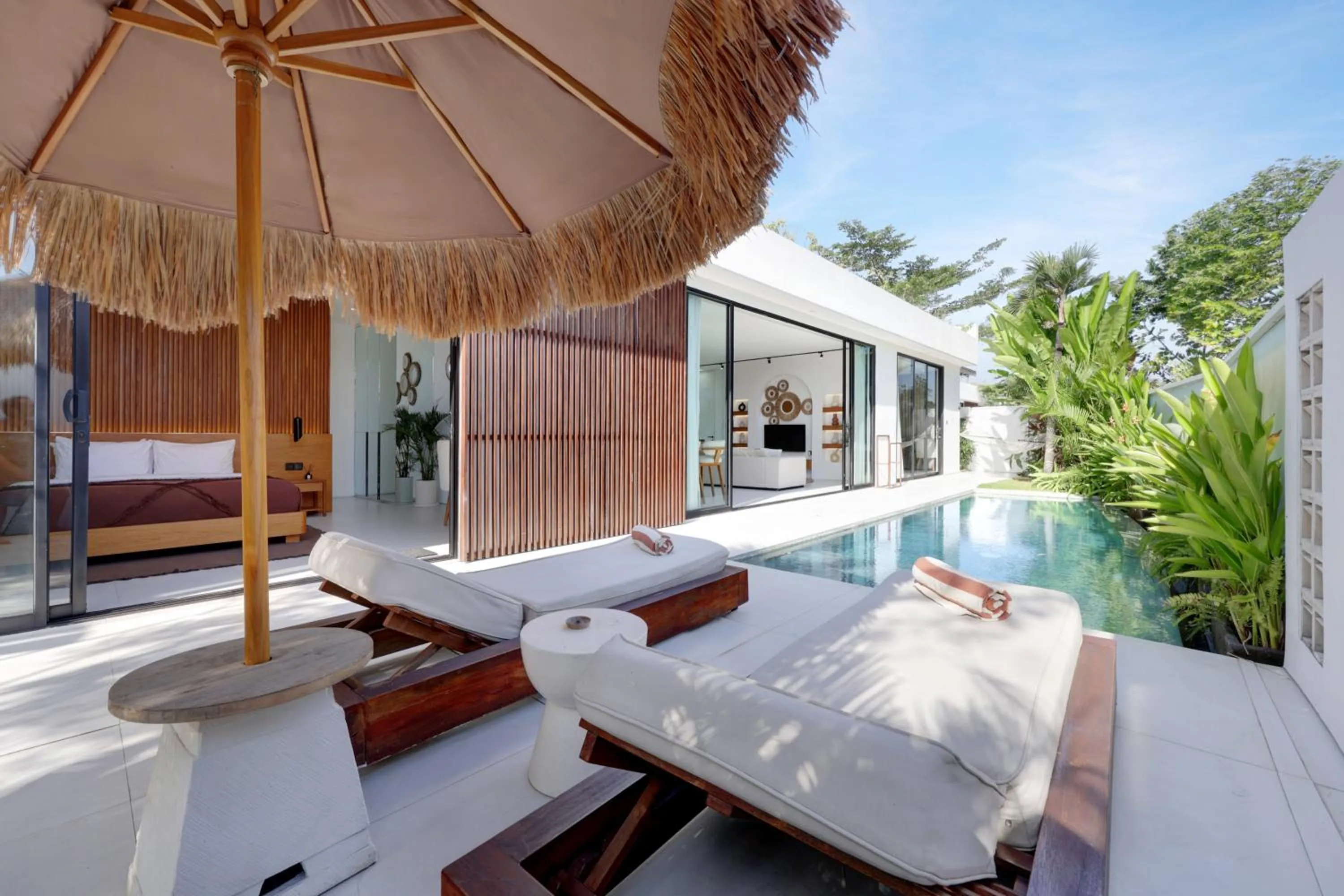 Swimming pool in Garden Villa Pererenan by BREIG