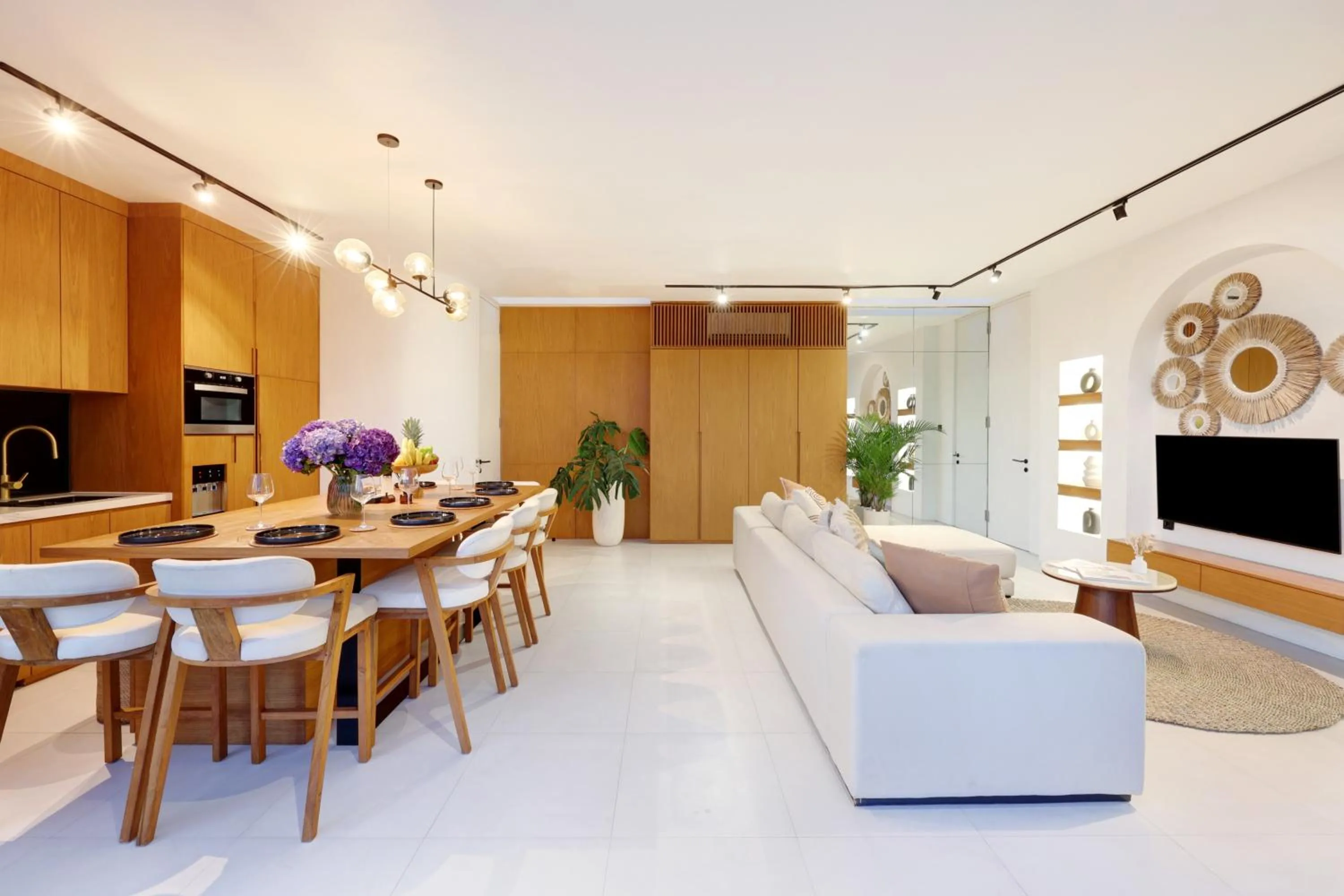 Living room in Garden Villa Pererenan by BREIG