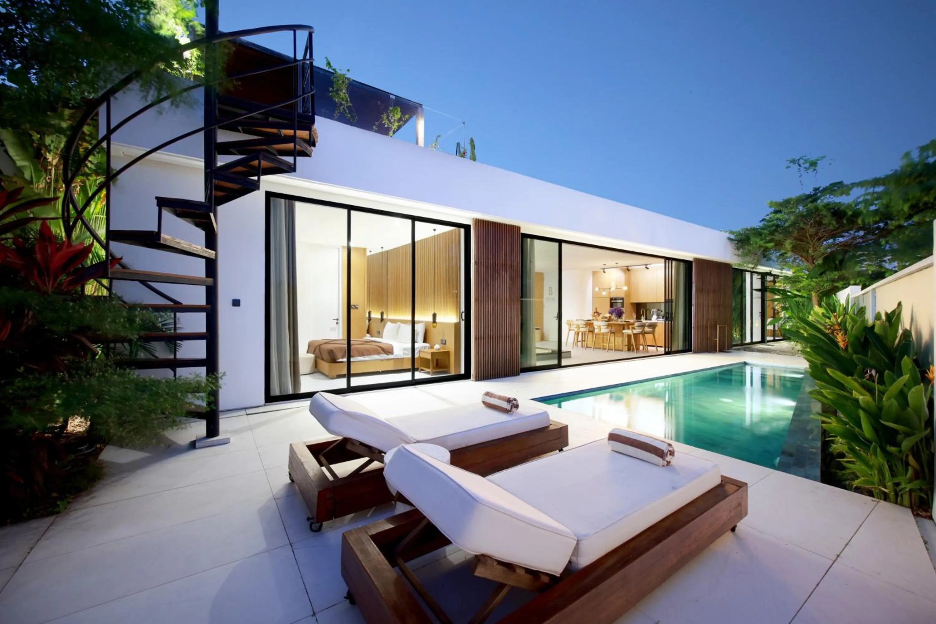 Garden view in Garden Villa Pererenan by BREIG