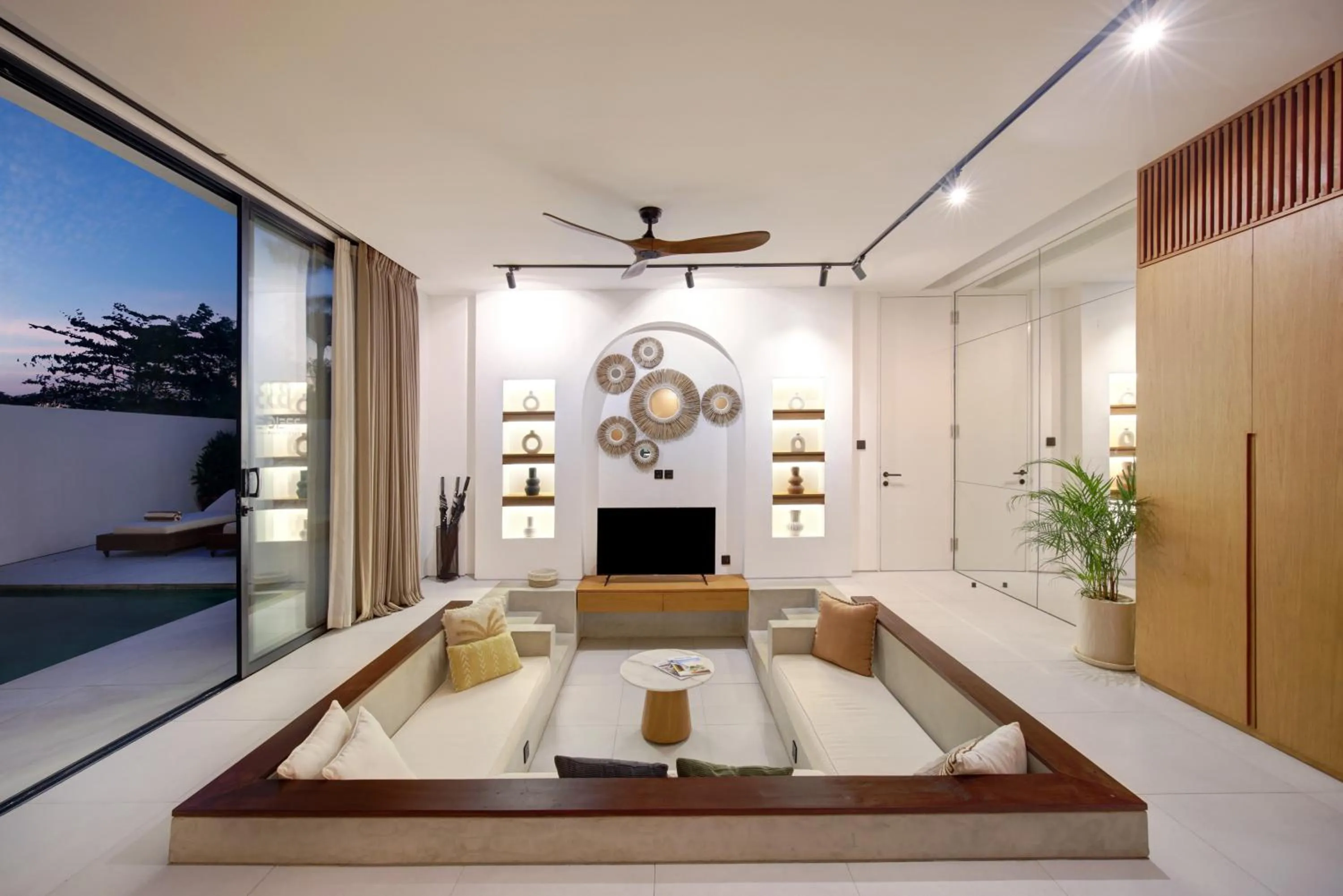 TV and multimedia in Garden Villa Pererenan by BREIG