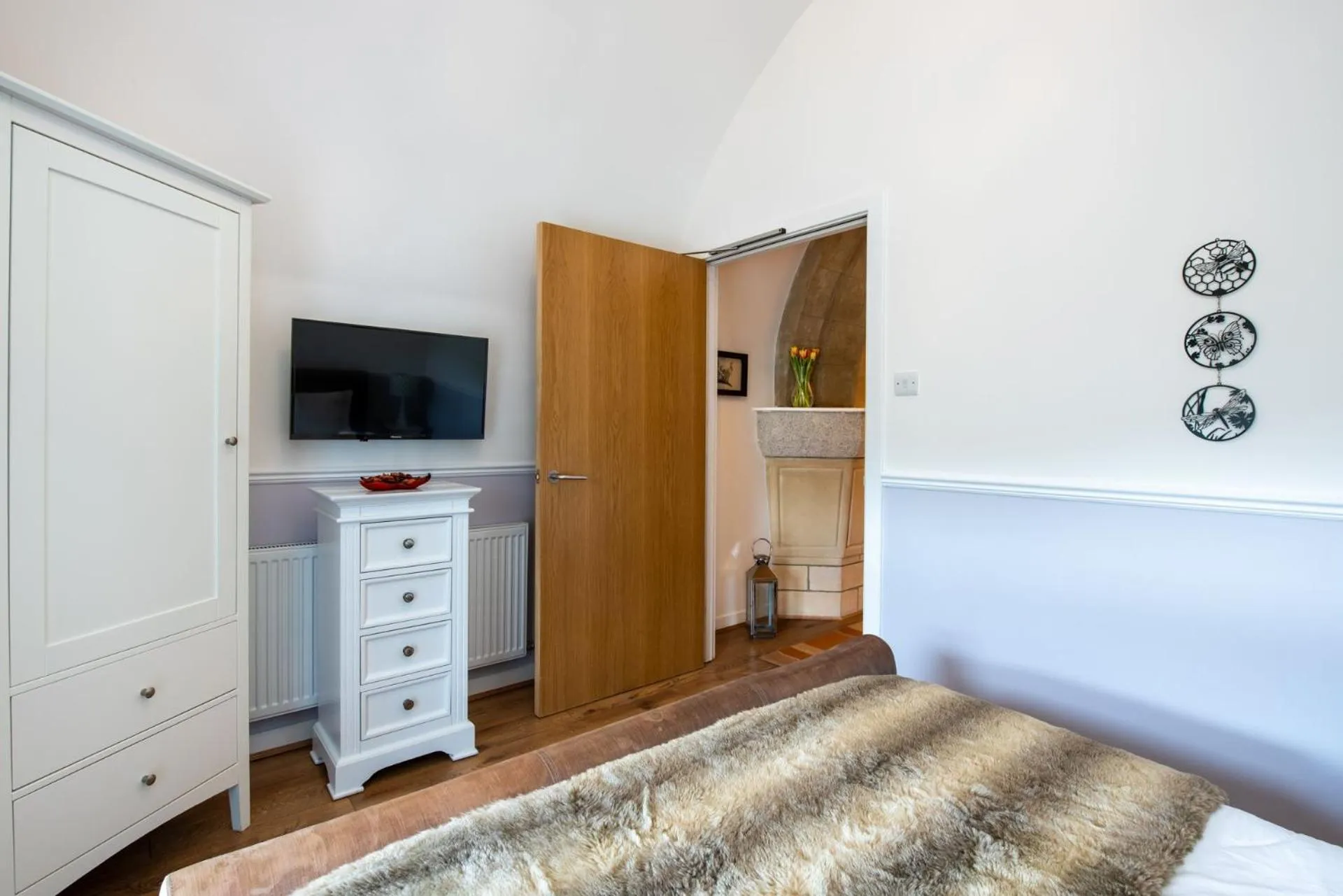 Bedroom, Bed in The Highland Club