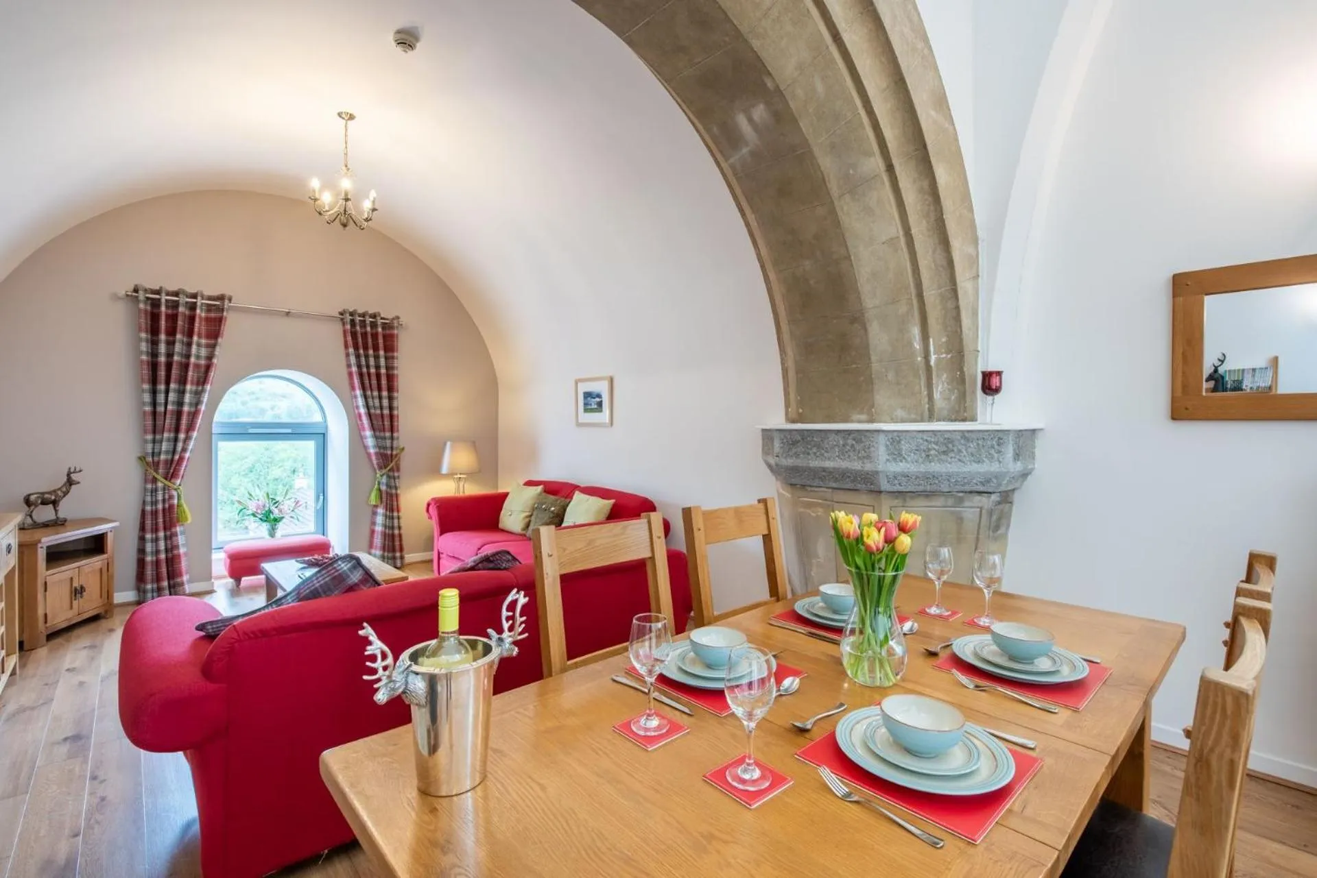 Living room in The Highland Club