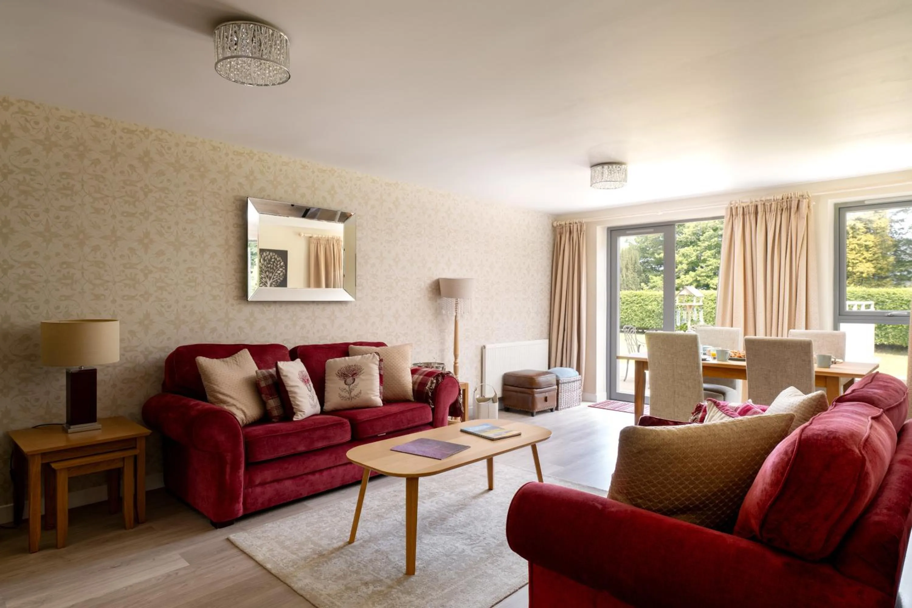 Living room in The Highland Club