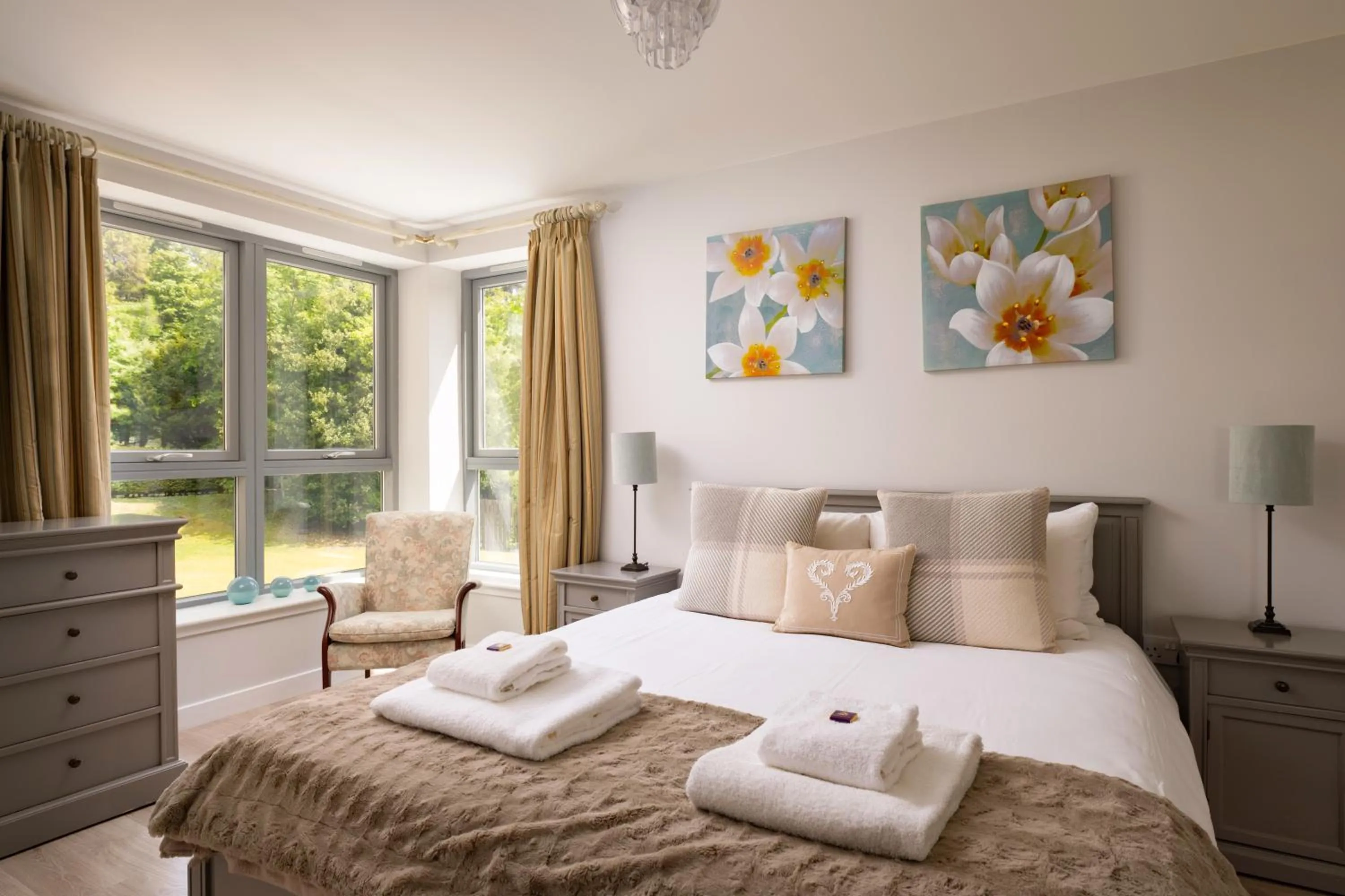 Bed in The Highland Club