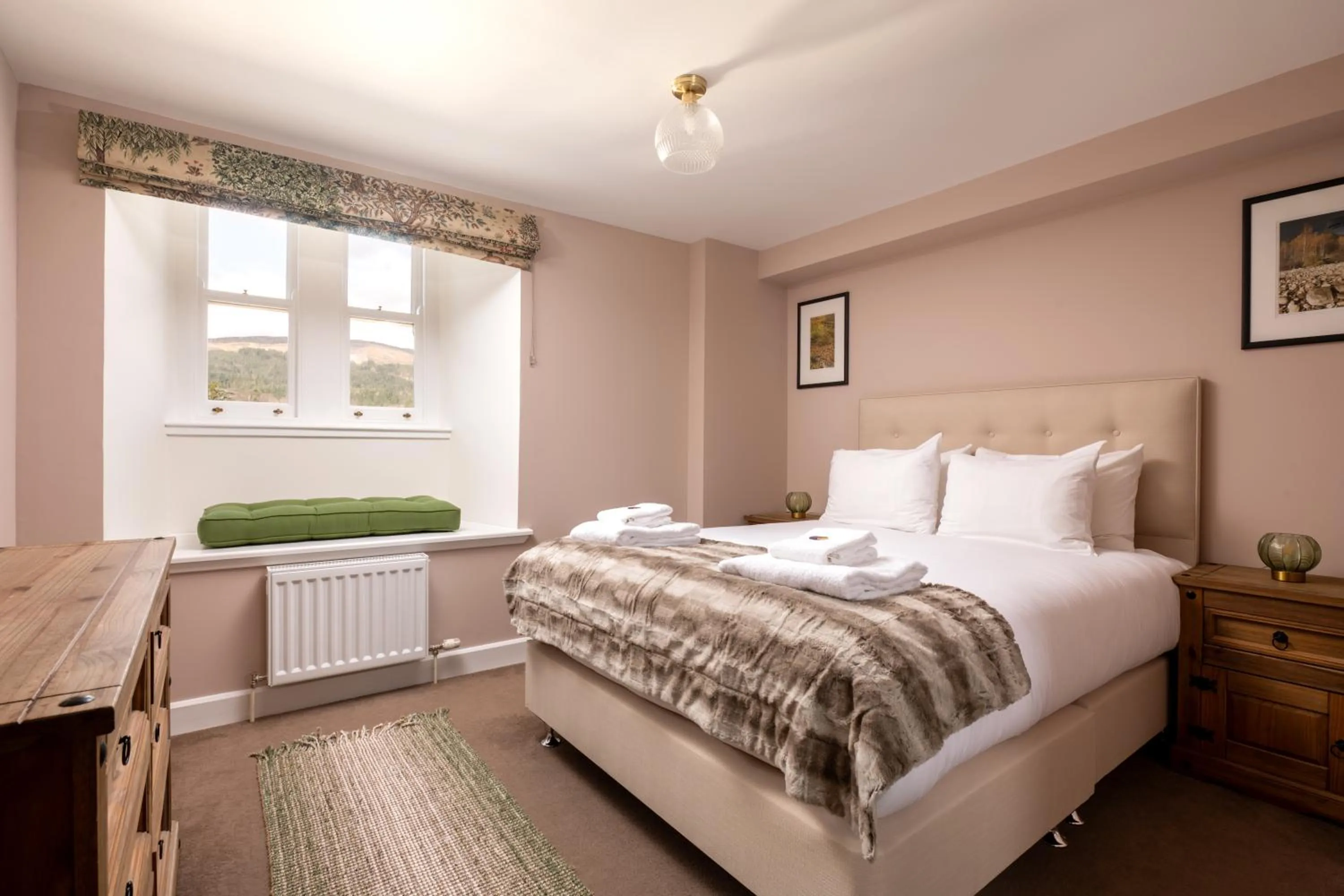 Bed in The Highland Club