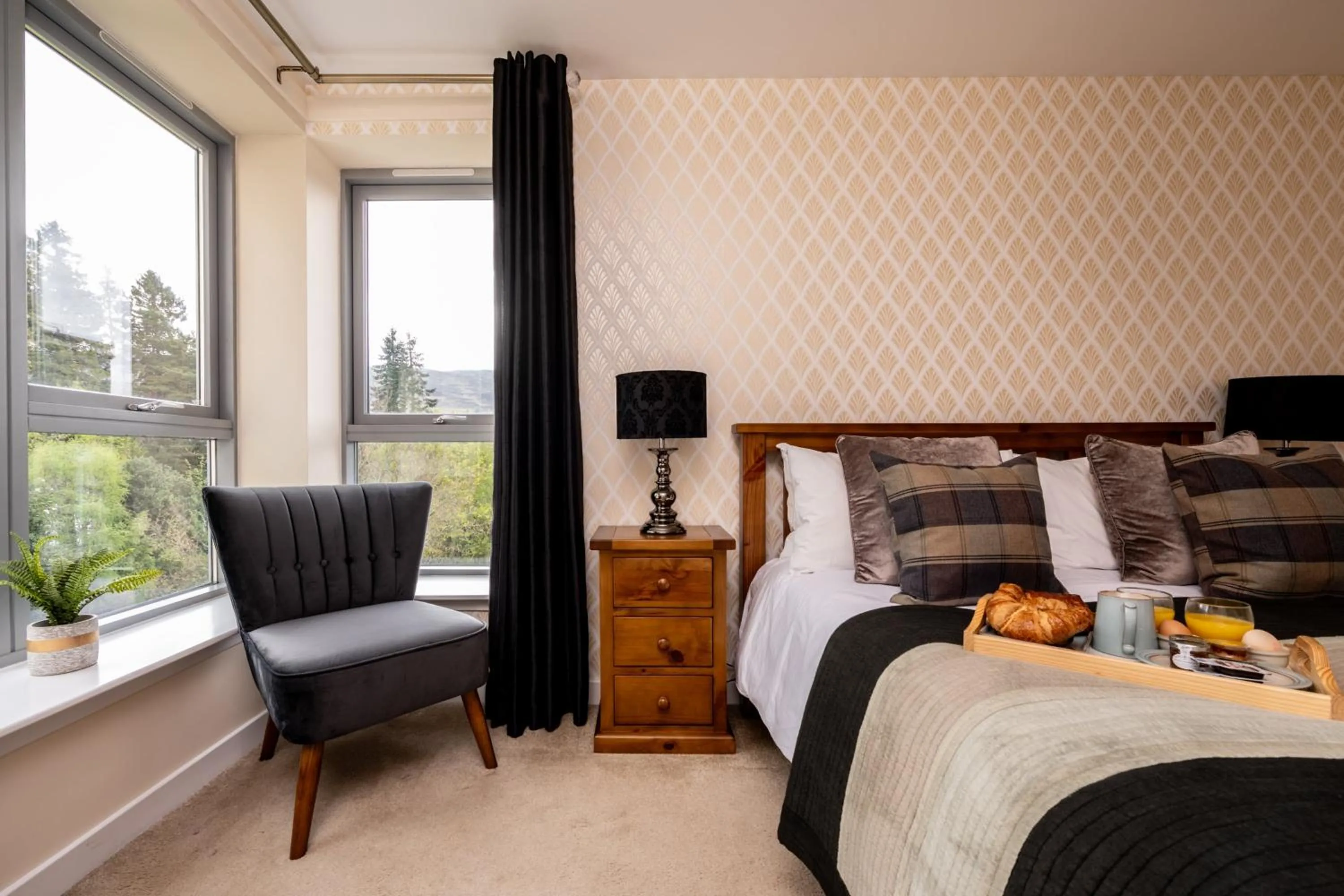 Bed in The Highland Club