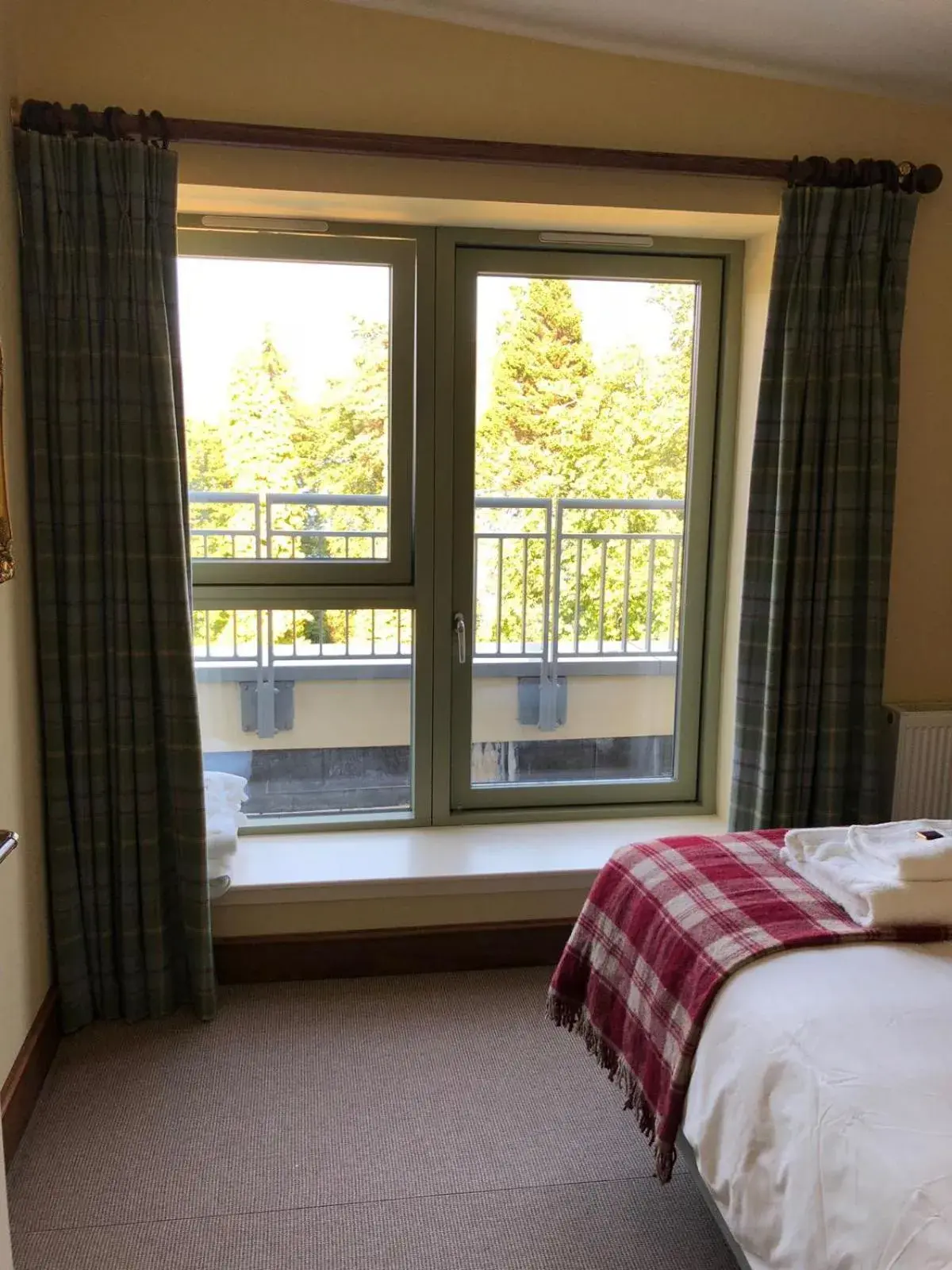 View (from property/room), Bed in The Highland Club View (from property/room), Bed in The Highland Club