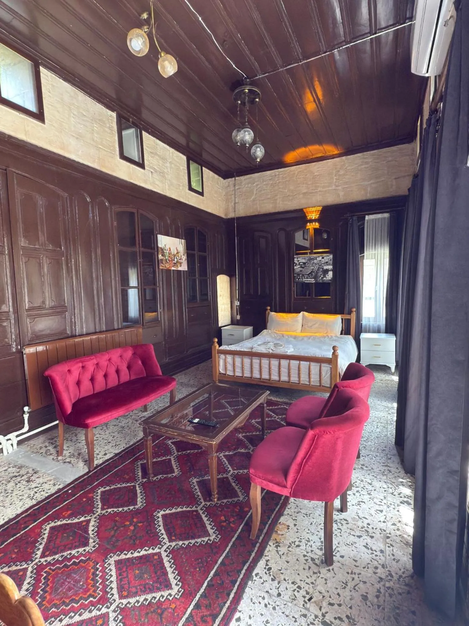 Seating area in Kayacık Konağı