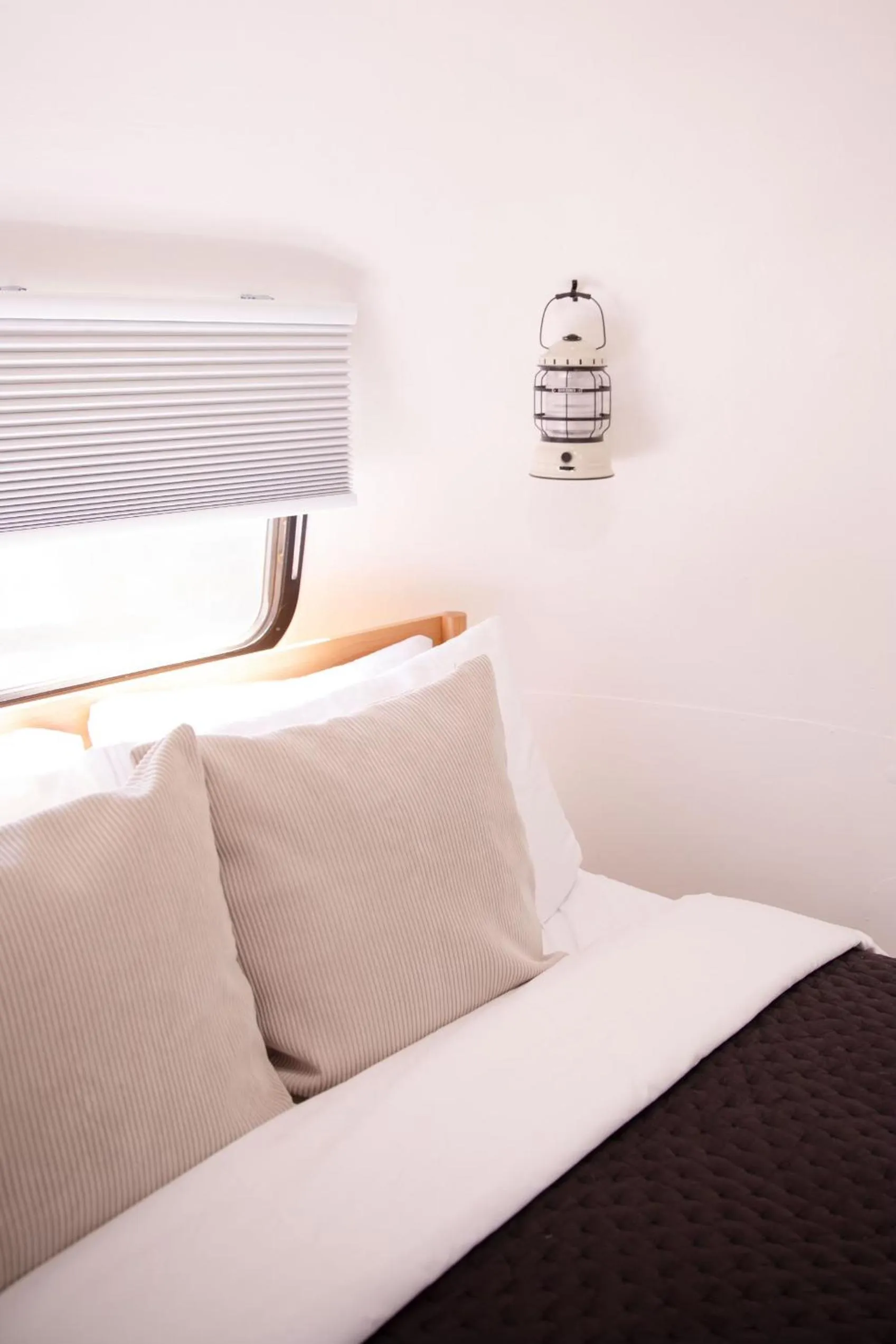 Bed in Corduroy Lodge