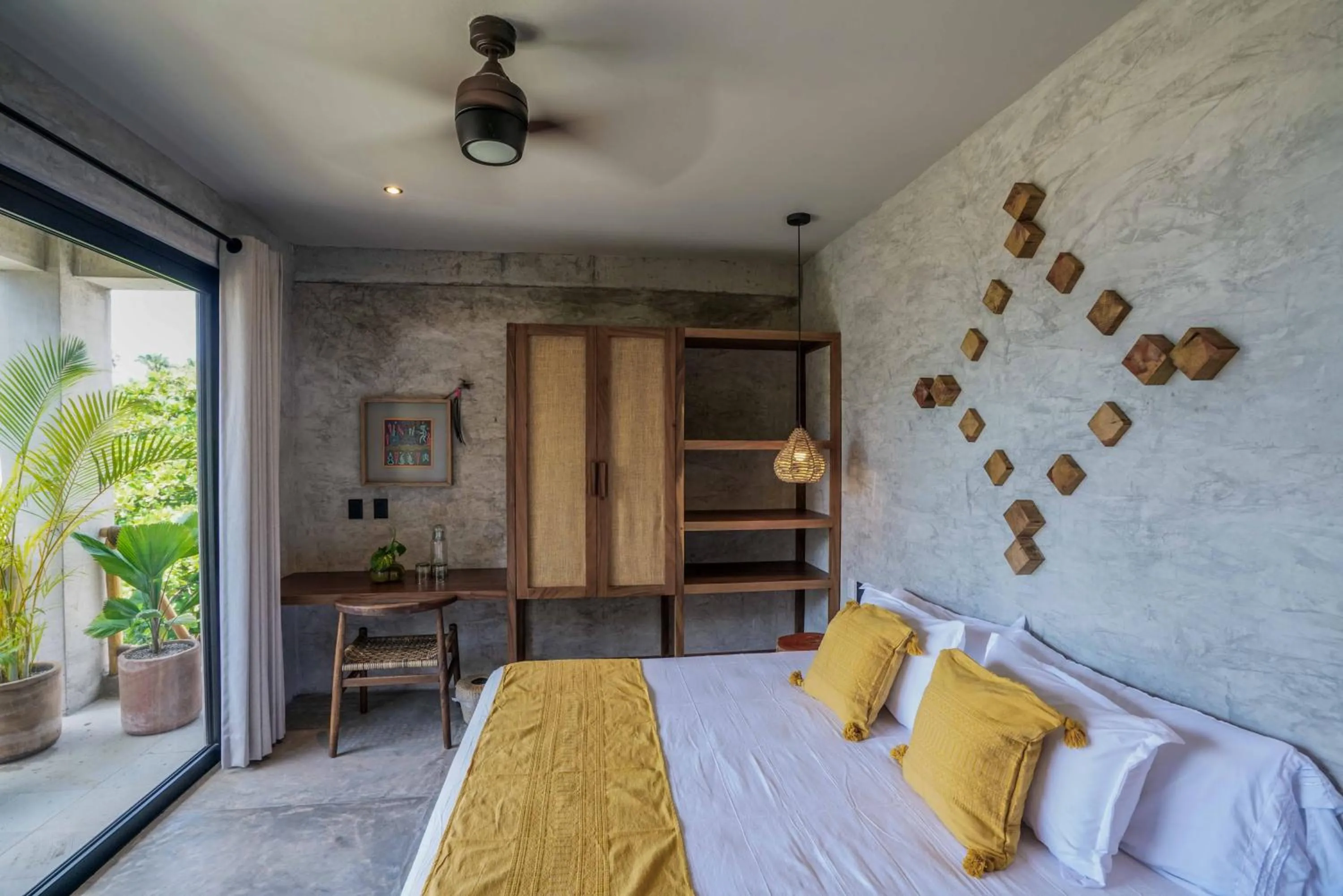 Bed in Witari Hotel Boutique