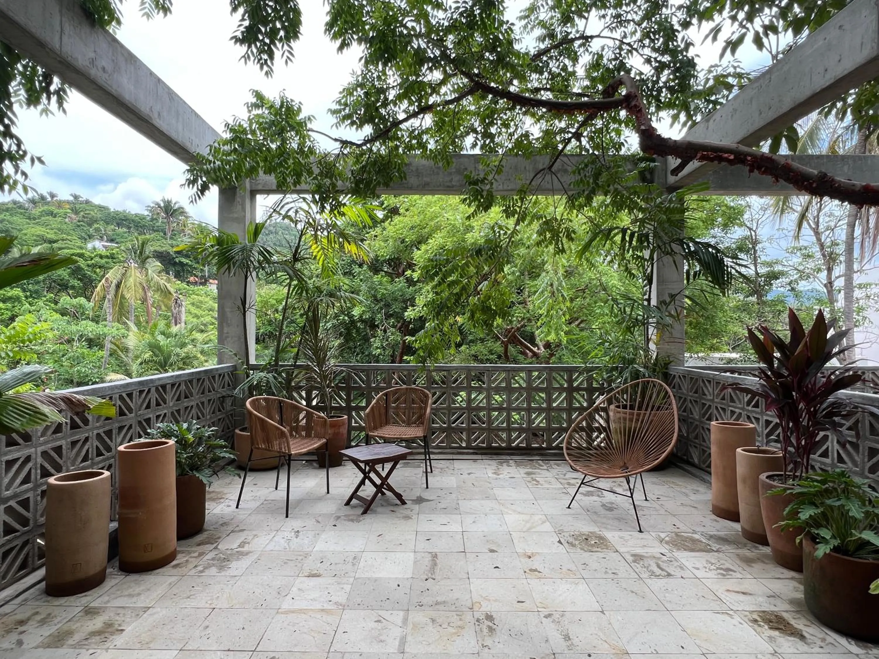 Seating area in Witari Hotel Boutique