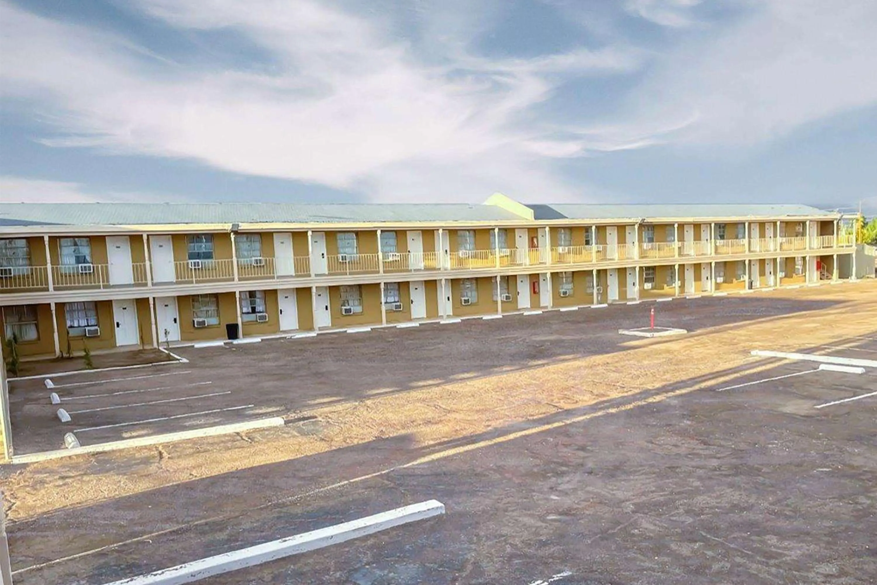 Property building in Super 8 by Wyndham Blythe