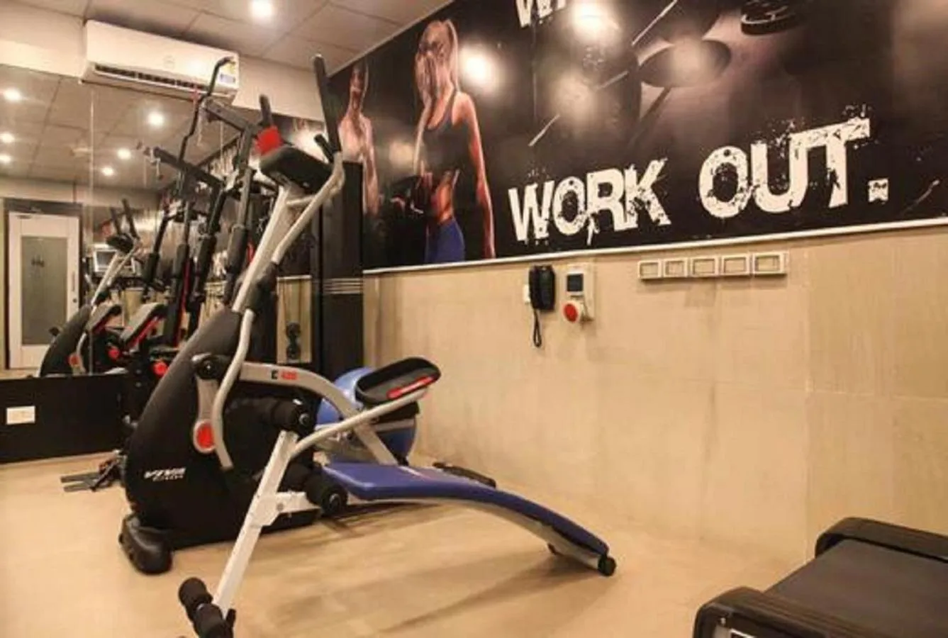 Fitness centre/facilities in Hotel Olive Eva