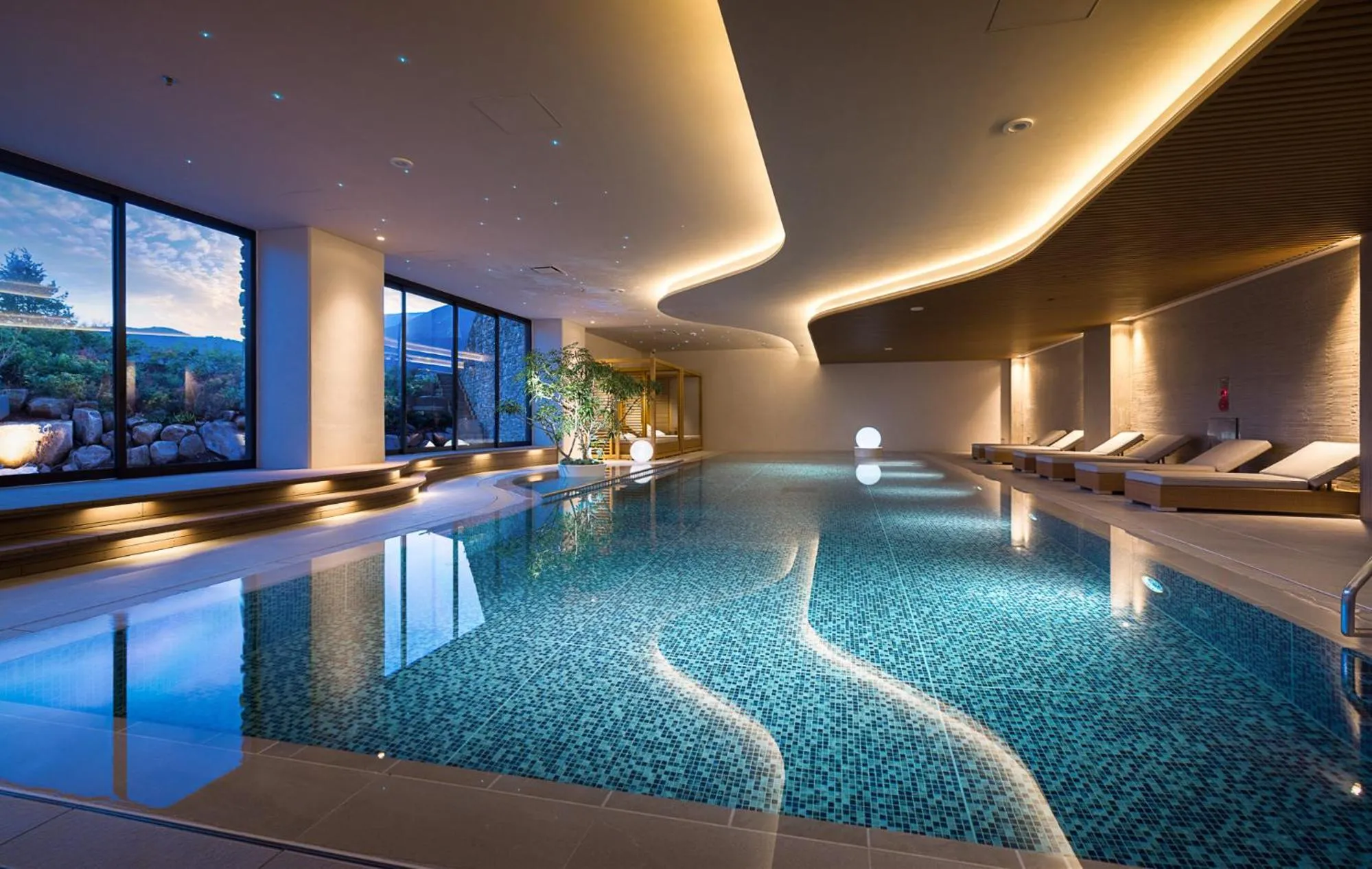 Swimming pool in nol hakone myojindai