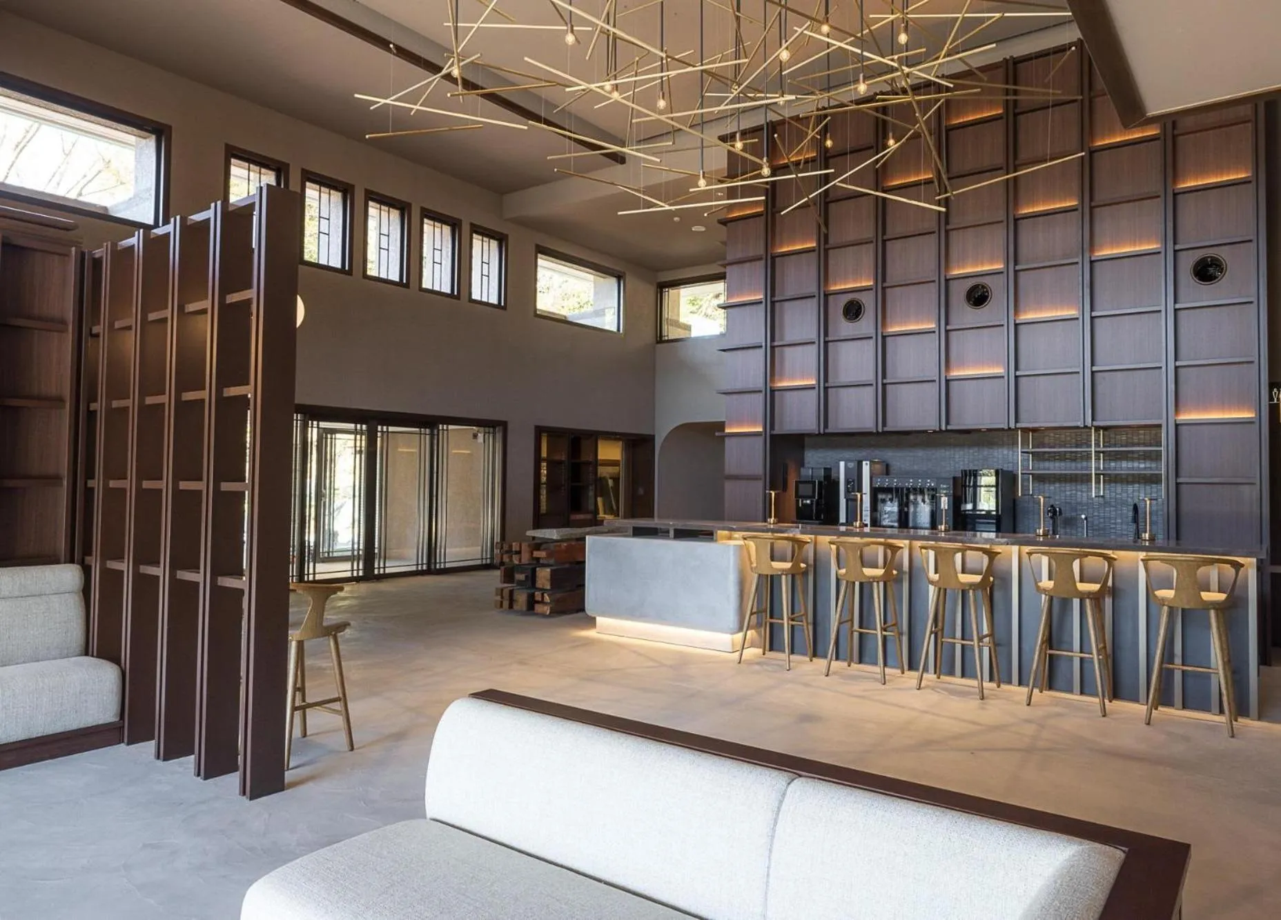 Lounge or bar in nol hakone myojindai