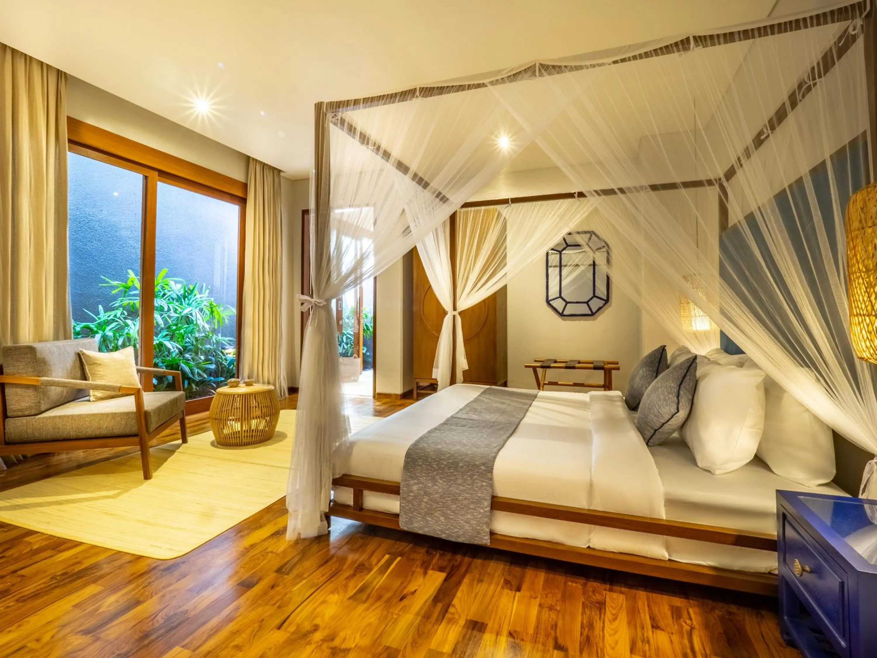 Bed in Bumbak Park Villas By Nakula