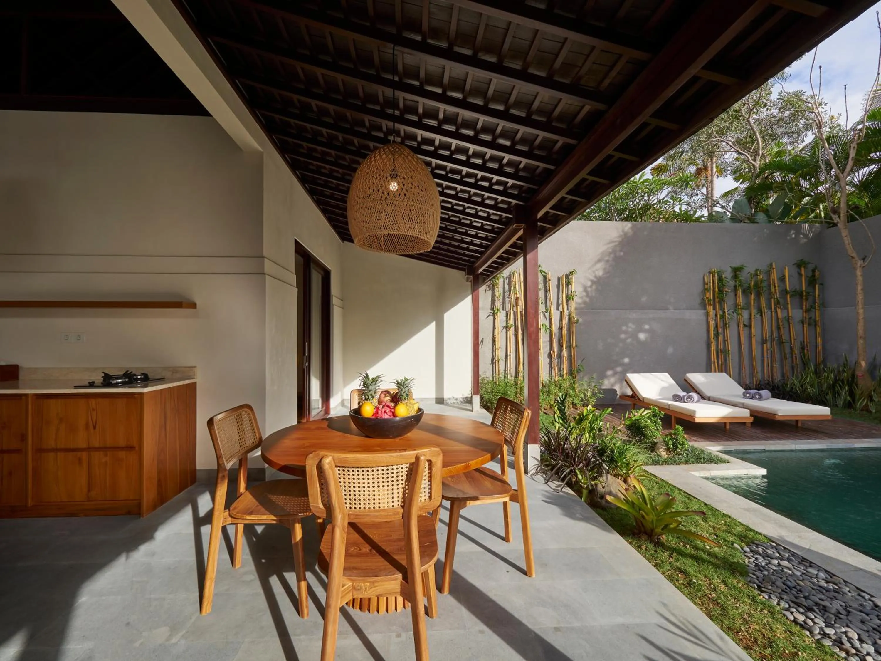Patio in Bumbak Park Villas By Nakula