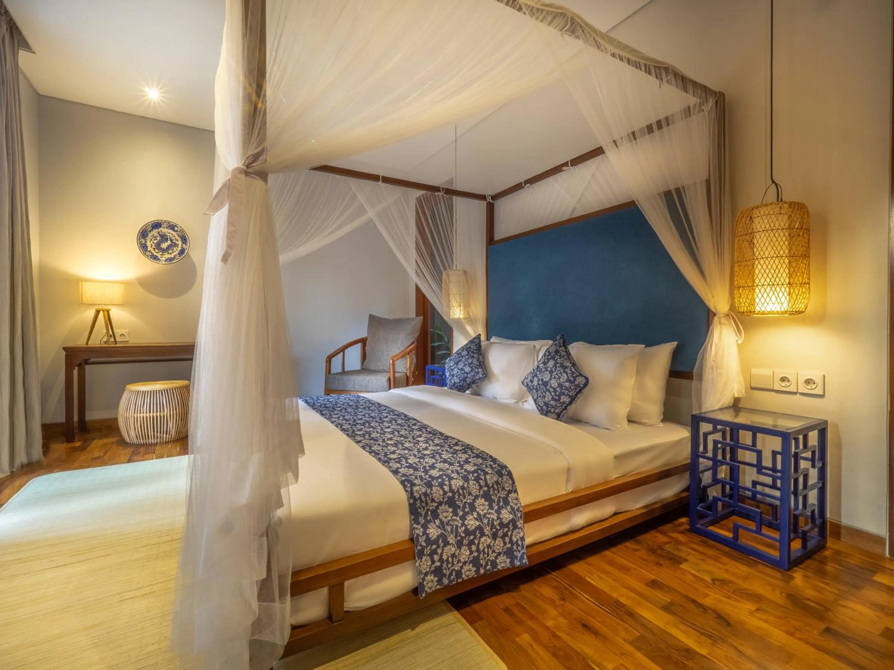 Bed in Bumbak Park Villas By Nakula
