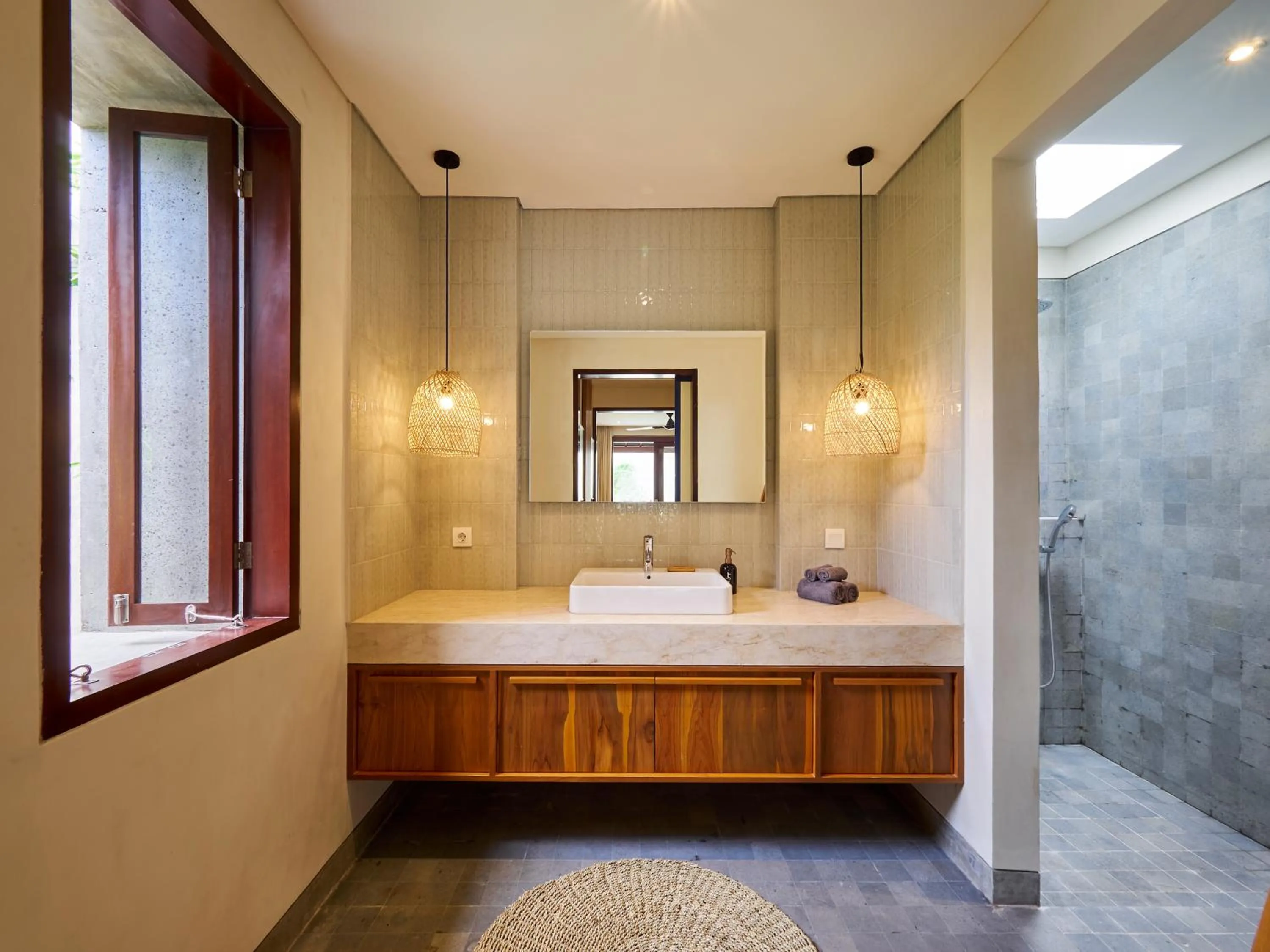 Bathroom in Bumbak Park Villas By Nakula