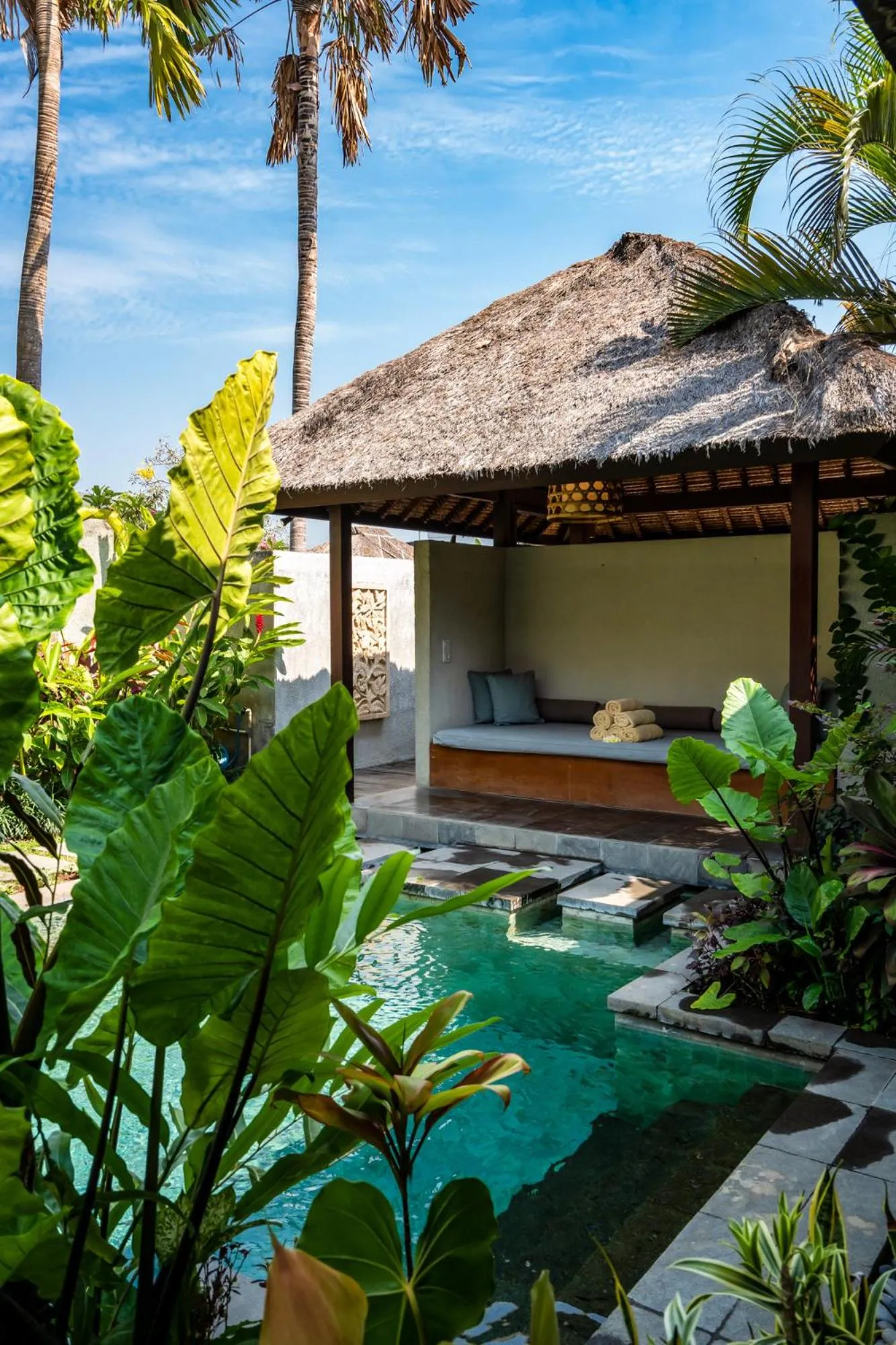 Pool view in Bumbak Park Villas By Nakula