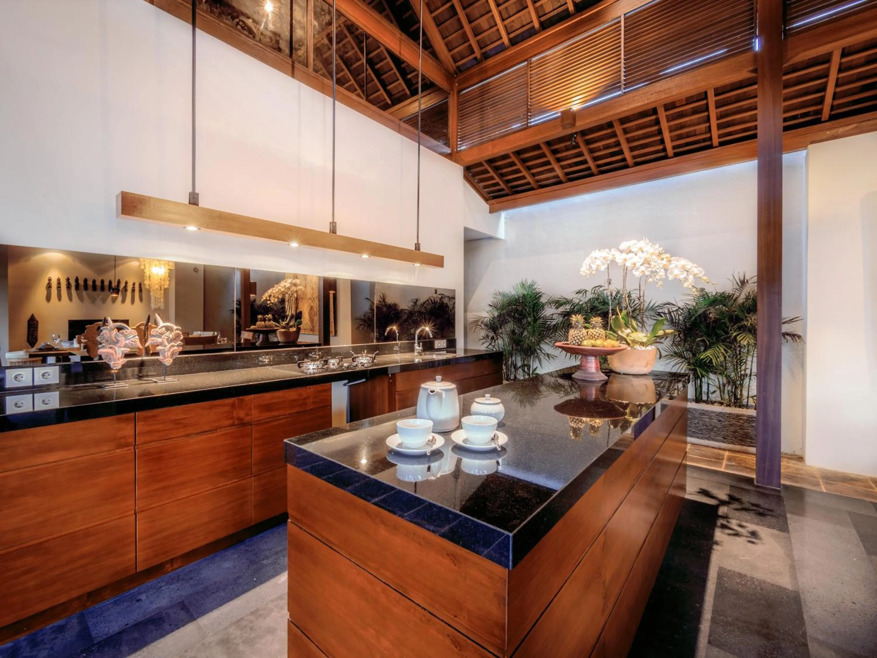 Kitchen or kitchenette in Bumbak Park Villas By Nakula