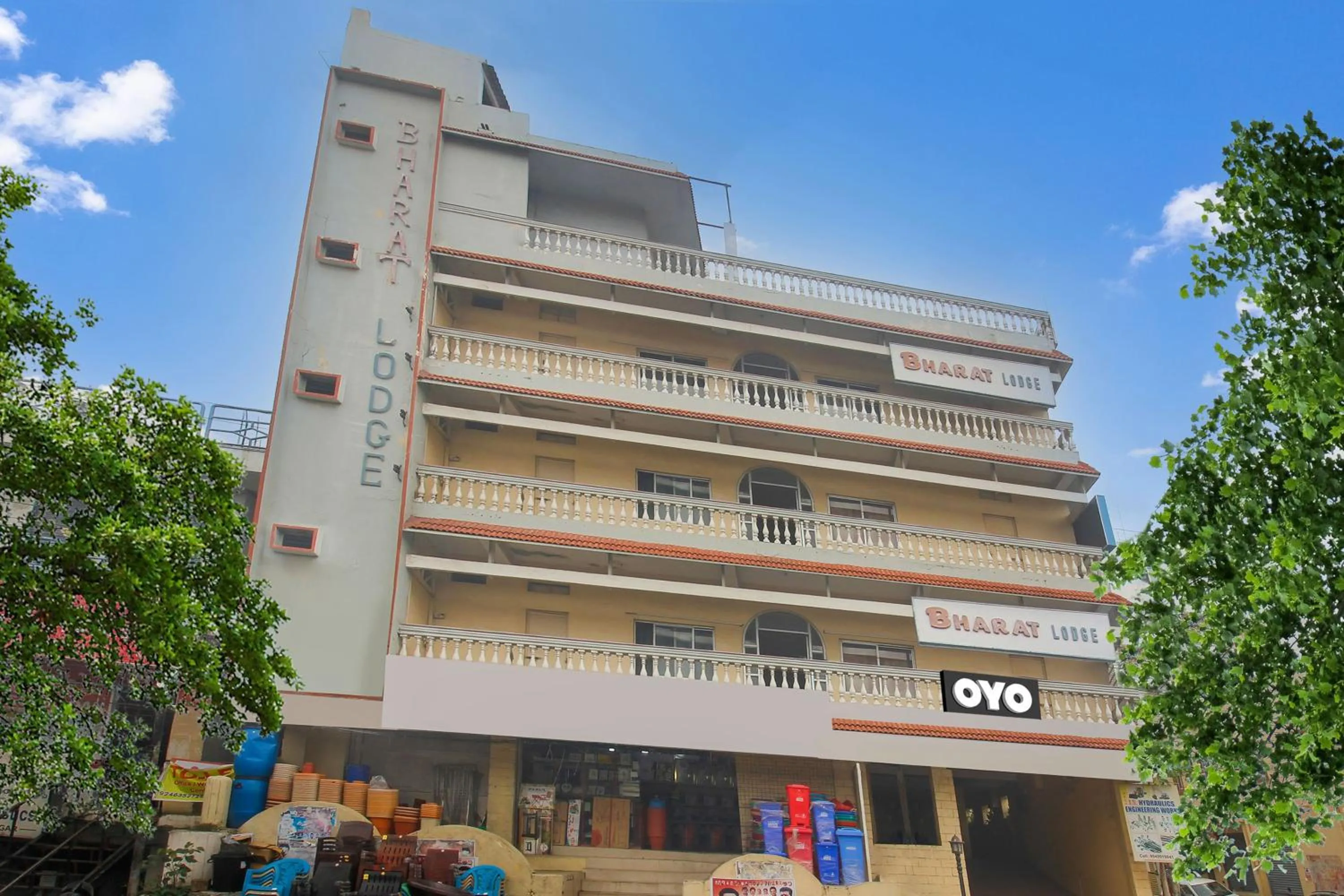 Facade/entrance in Hotel O Bharat Lodge
