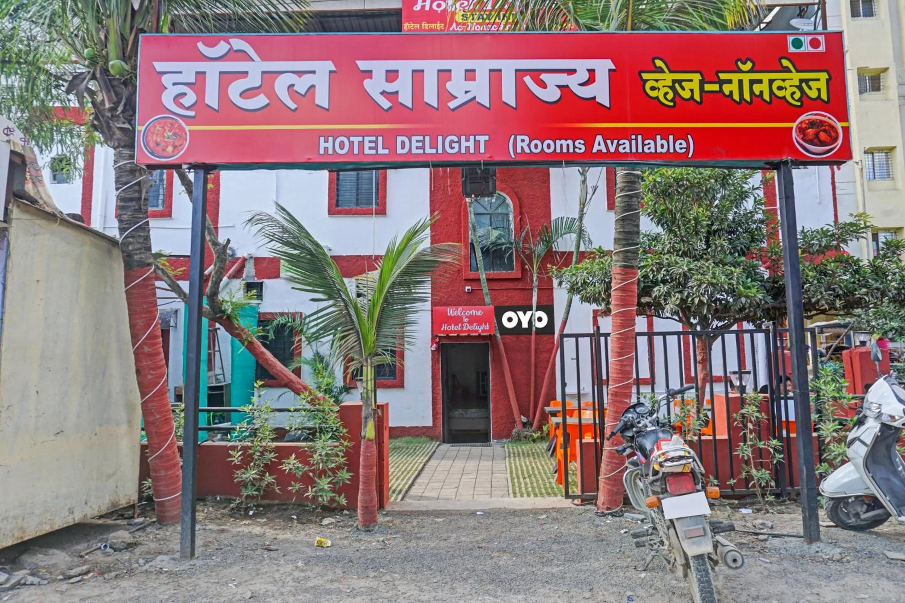 Facade/entrance in Hotel O Delight Stay Inn