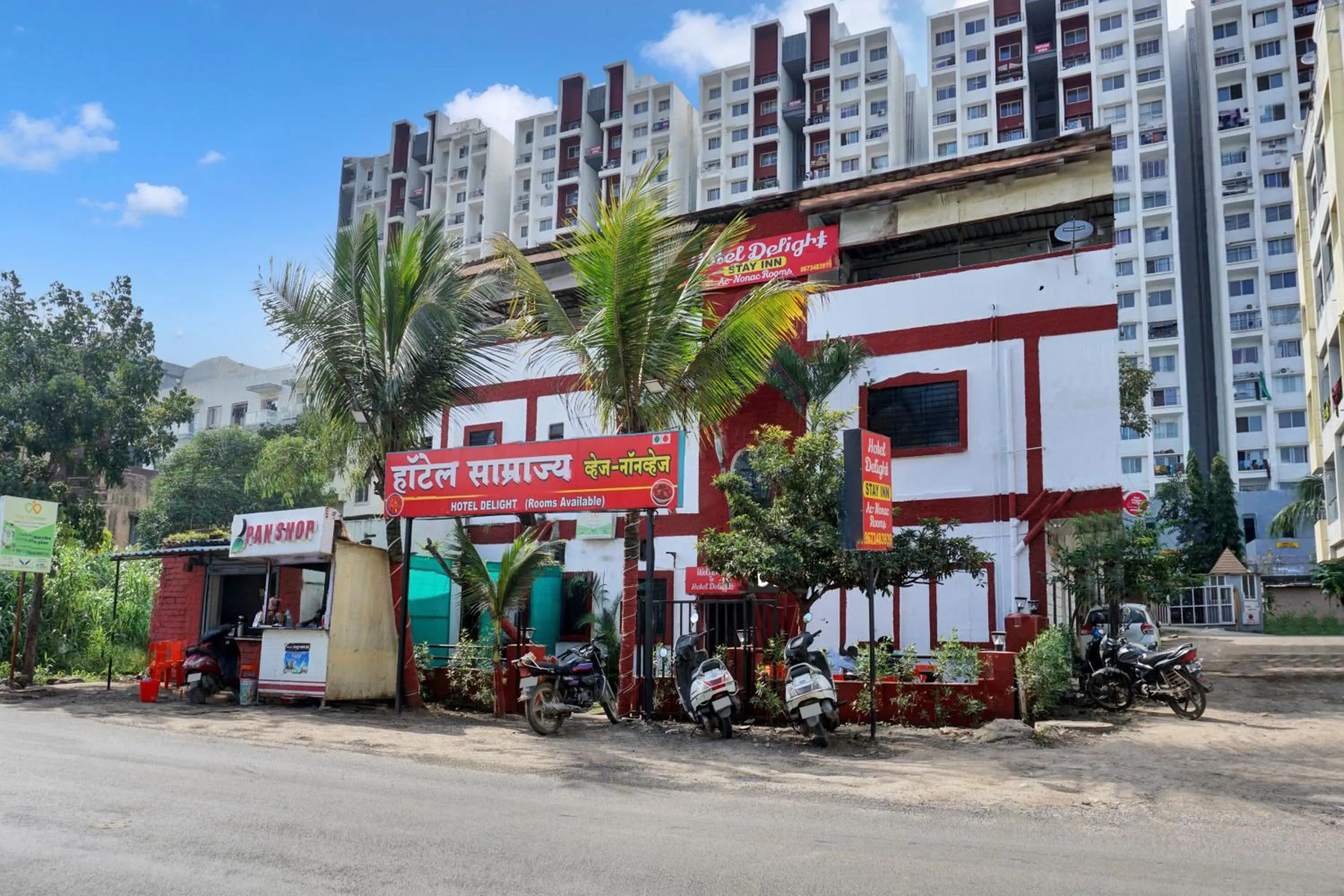 Facade/entrance in Hotel O Delight Stay Inn